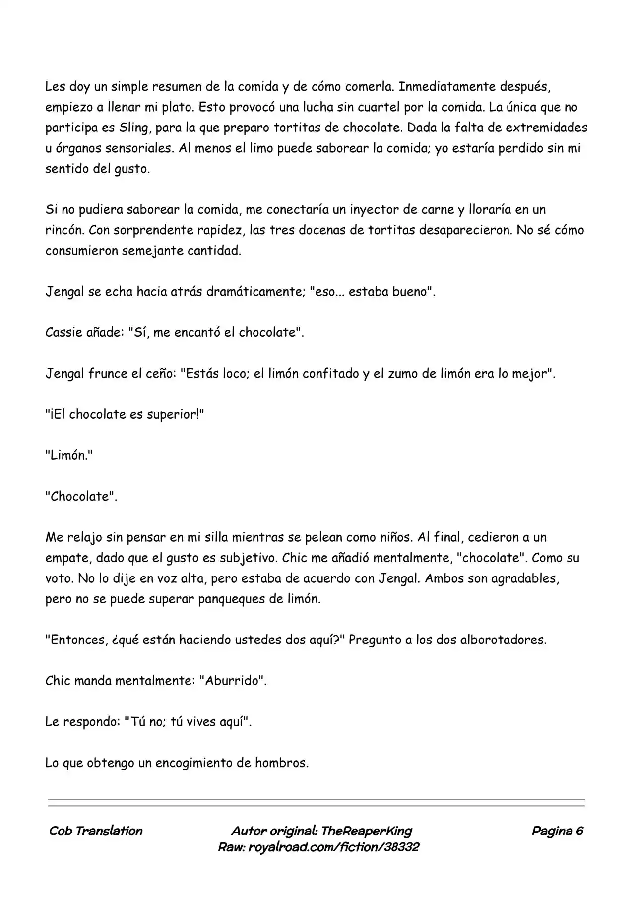 Realidad De Minecraft (Novela) - Capítulo 127 - Página 6 - LectorTMOo