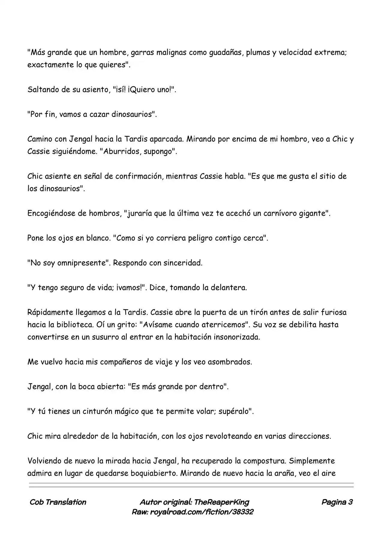 Realidad De Minecraft (Novela) - Capítulo 128 - Página 3 - LectorTMOo