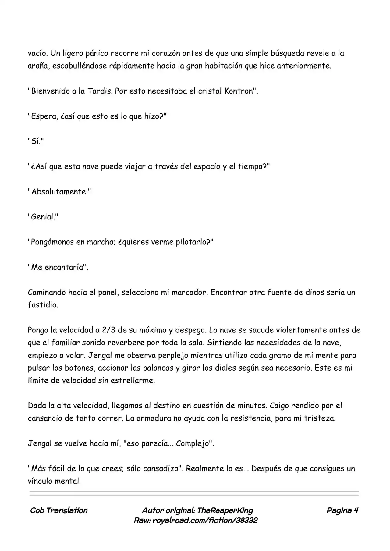 Realidad De Minecraft (Novela) - Capítulo 128 - Página 4 - LectorTMOo