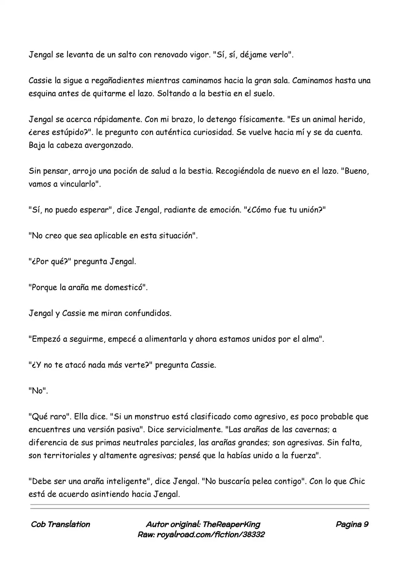 Realidad De Minecraft (Novela) - Capítulo 128 - Página 9 - LectorTMOo