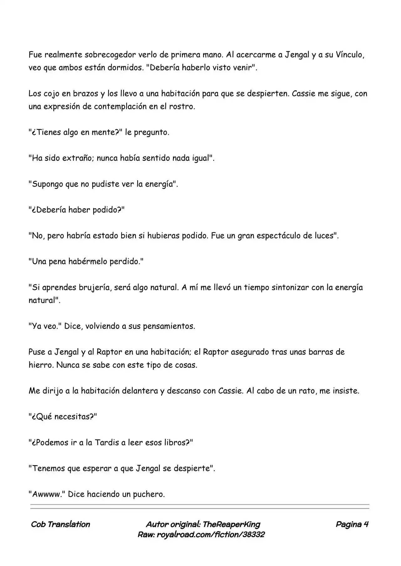 Realidad De Minecraft (Novela) - Capítulo 129 - Página 4 - LectorTMOo