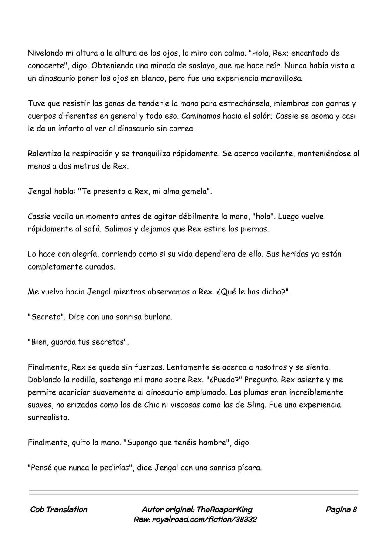 Realidad De Minecraft (Novela) - Capítulo 129 - Página 8 - LectorTMOo