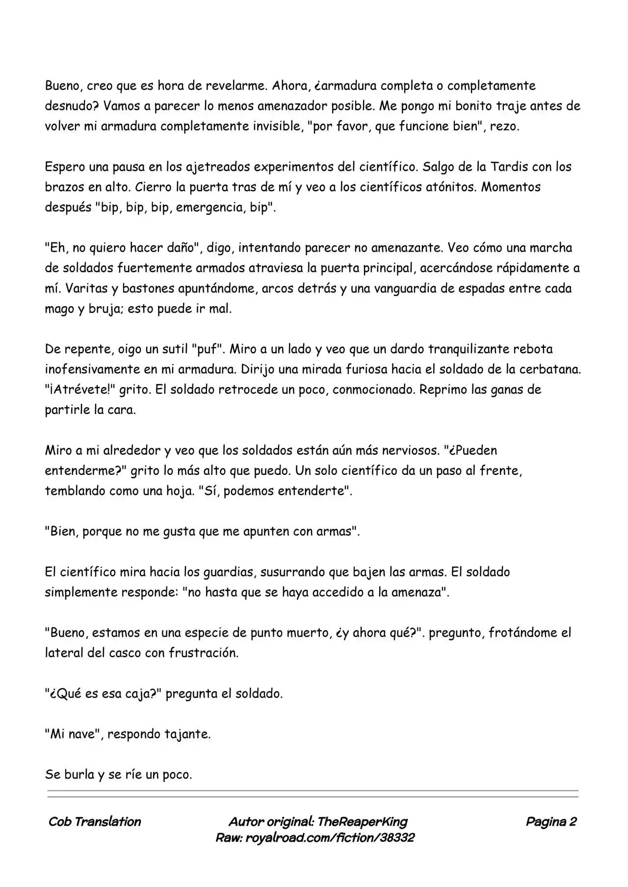 Realidad De Minecraft (Novela) - Capítulo 131 - Página 2 - LectorTMOo