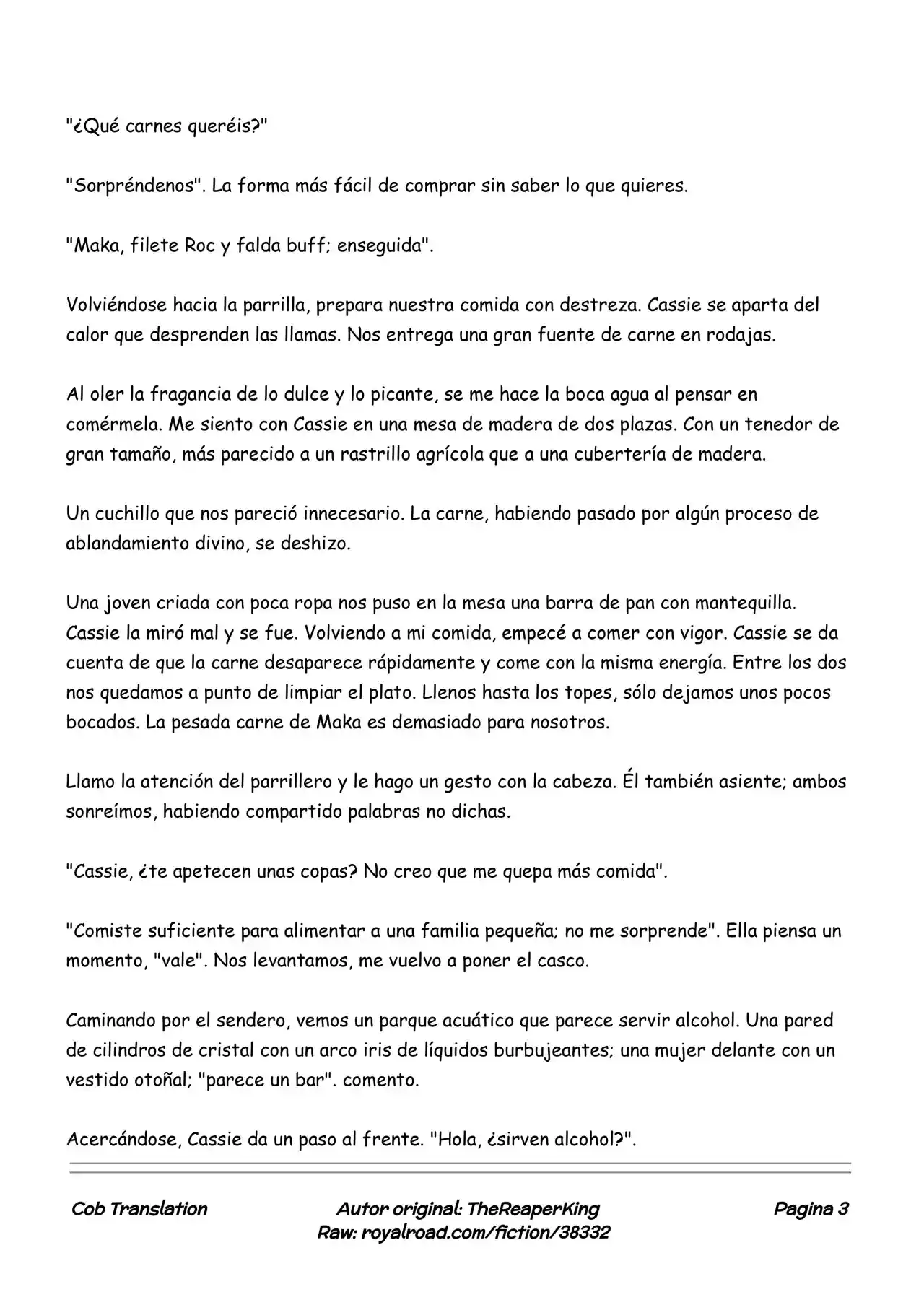 Realidad De Minecraft (Novela) - Capítulo 132 - Página 3 - LectorTMOo