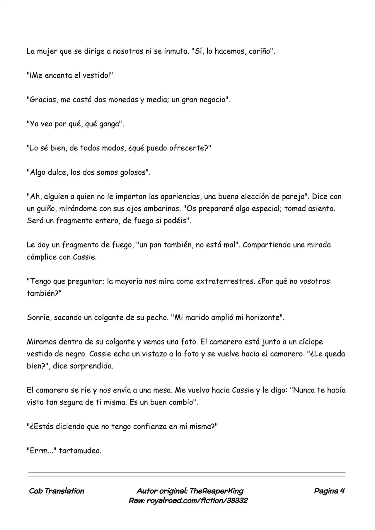 Realidad De Minecraft (Novela) - Capítulo 132 - Página 4 - LectorTMOo