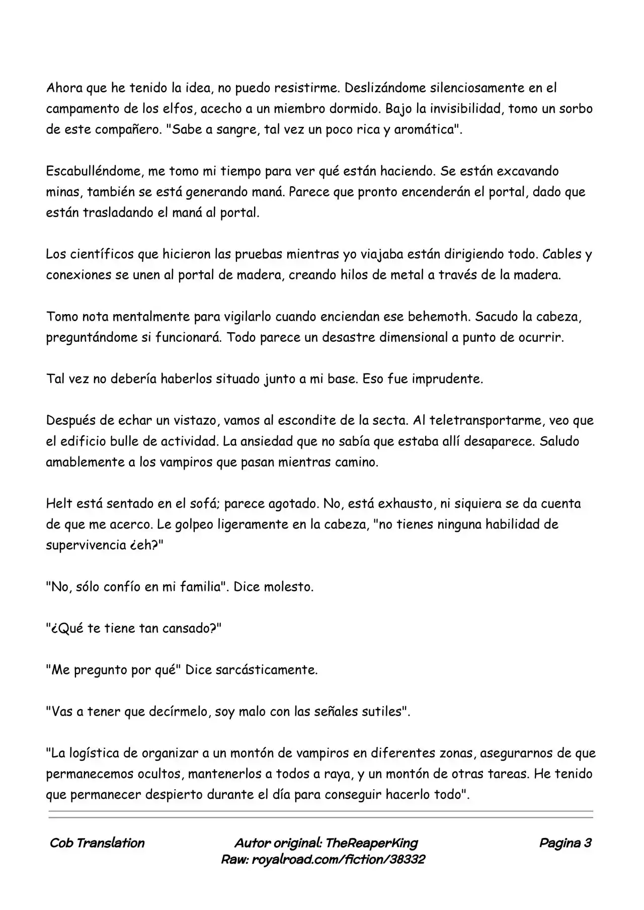 Realidad De Minecraft (Novela) - Capítulo 134 - Página 3 - LectorTMOo