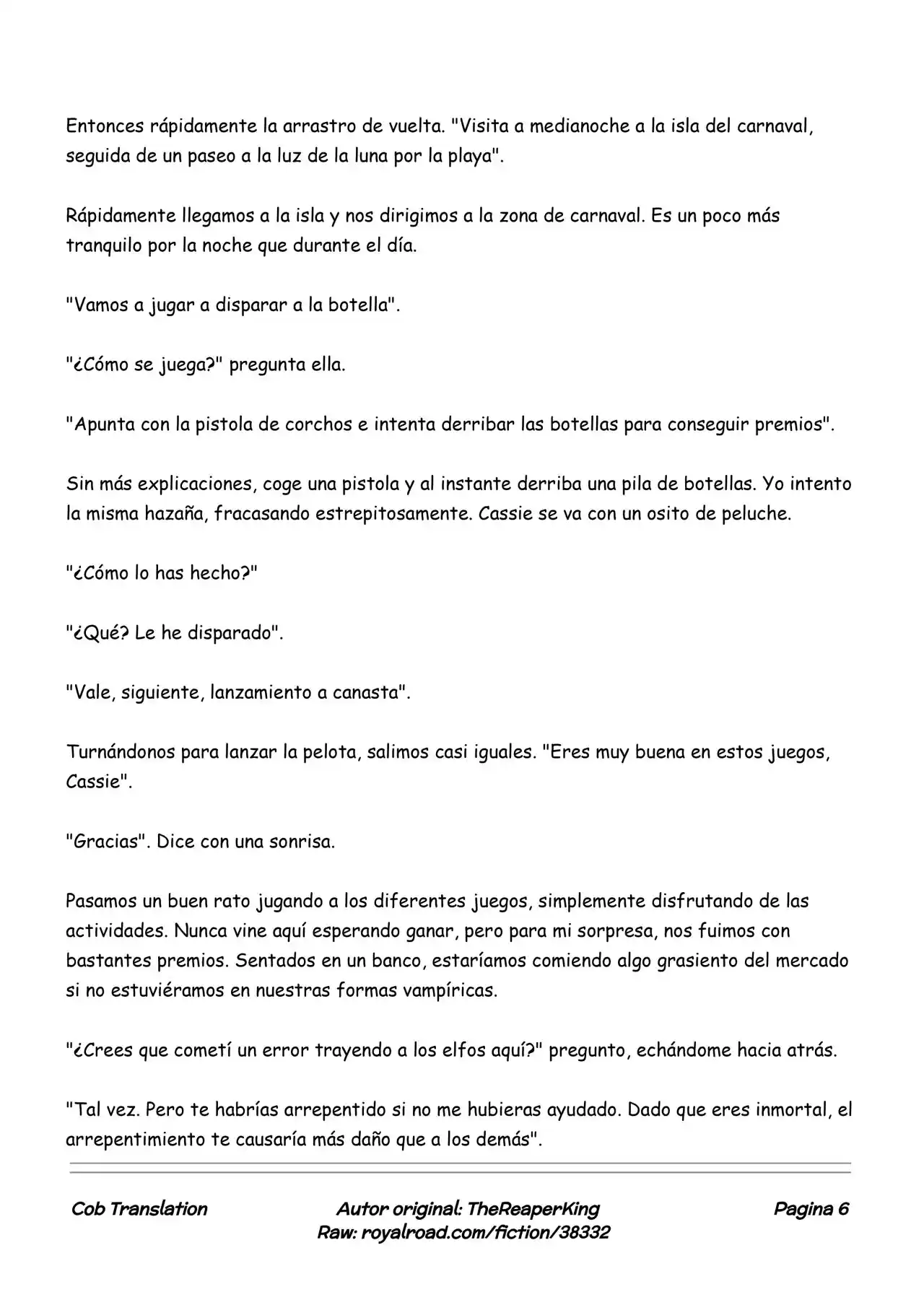 Realidad De Minecraft (Novela) - Capítulo 135 - Página 6 - LectorTMOo