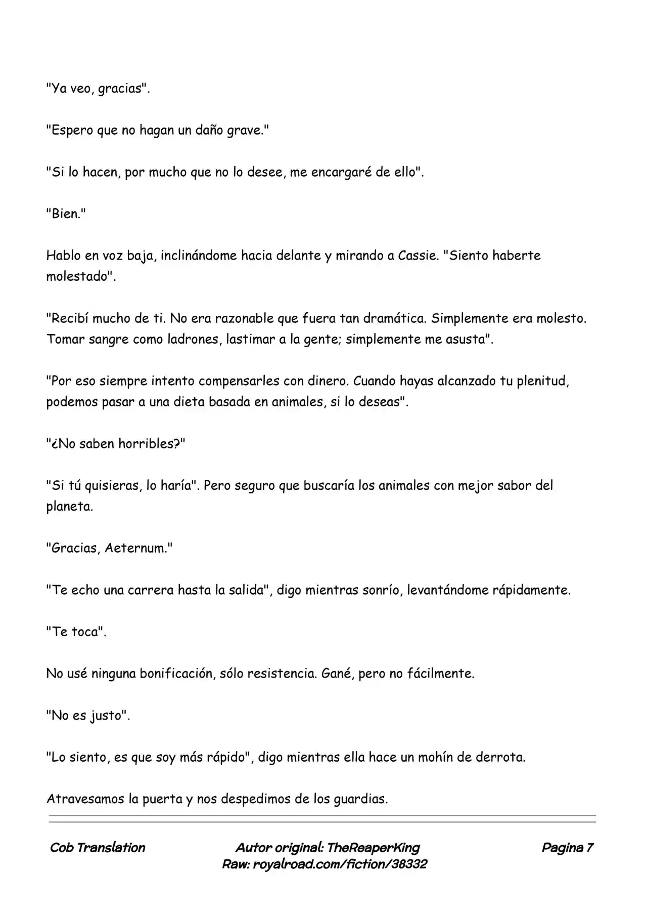 Realidad De Minecraft (Novela) - Capítulo 135 - Página 7 - LectorTMOo