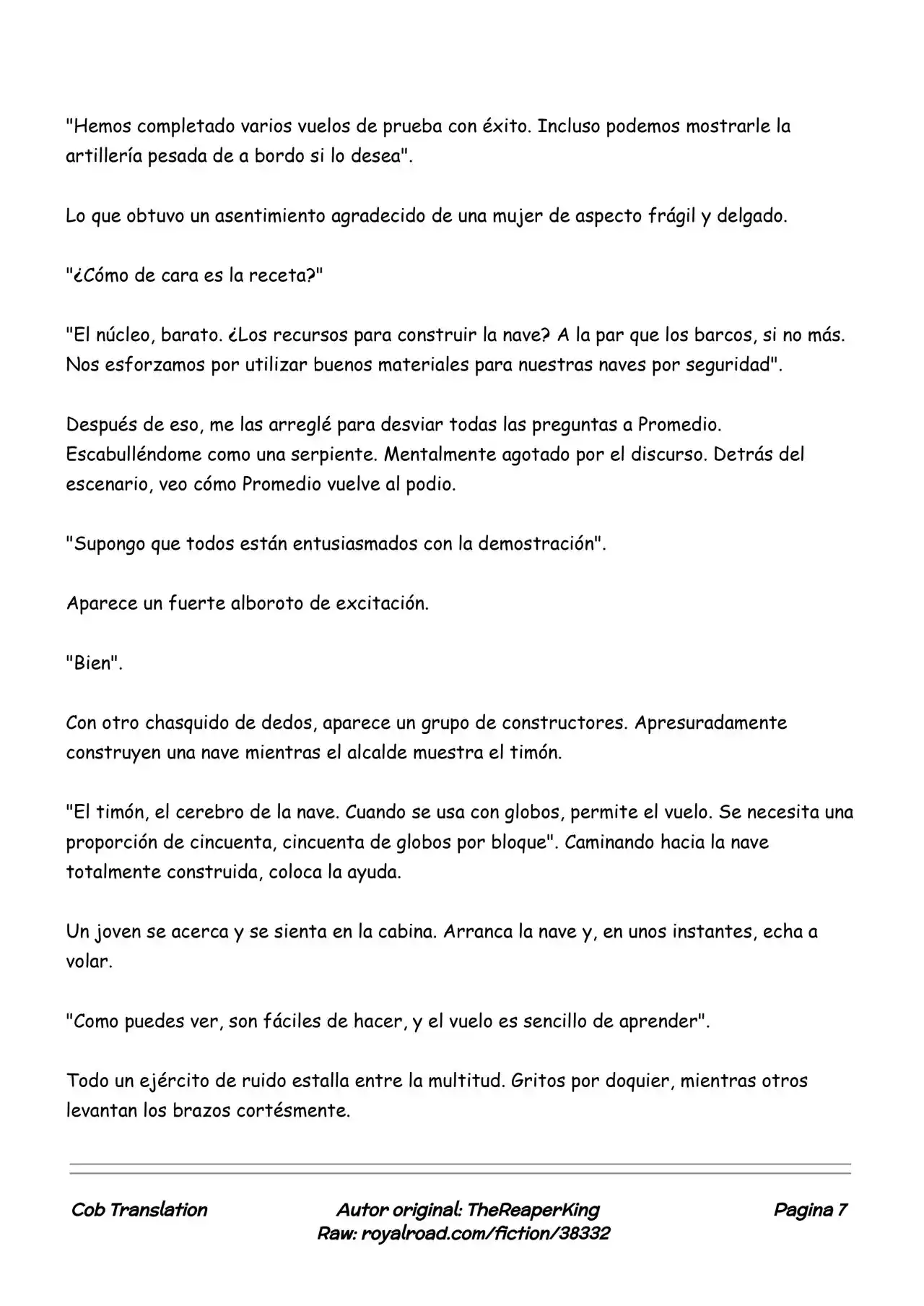 Realidad De Minecraft (Novela) - Capítulo 136 - Página 7 - LectorTMOo