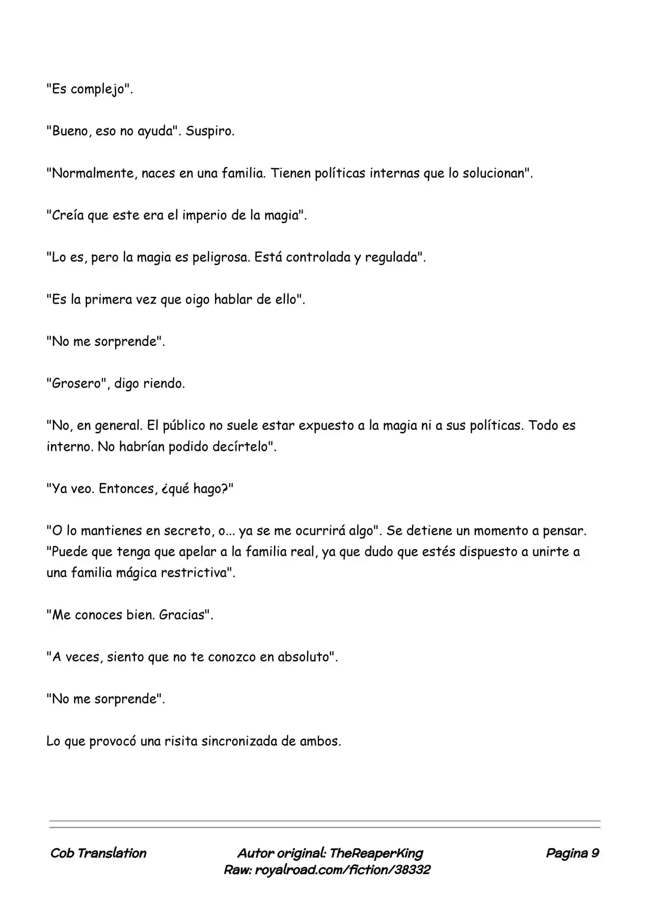 Realidad De Minecraft (Novela) - Capítulo 136 - Página 9 - LectorTMOo
