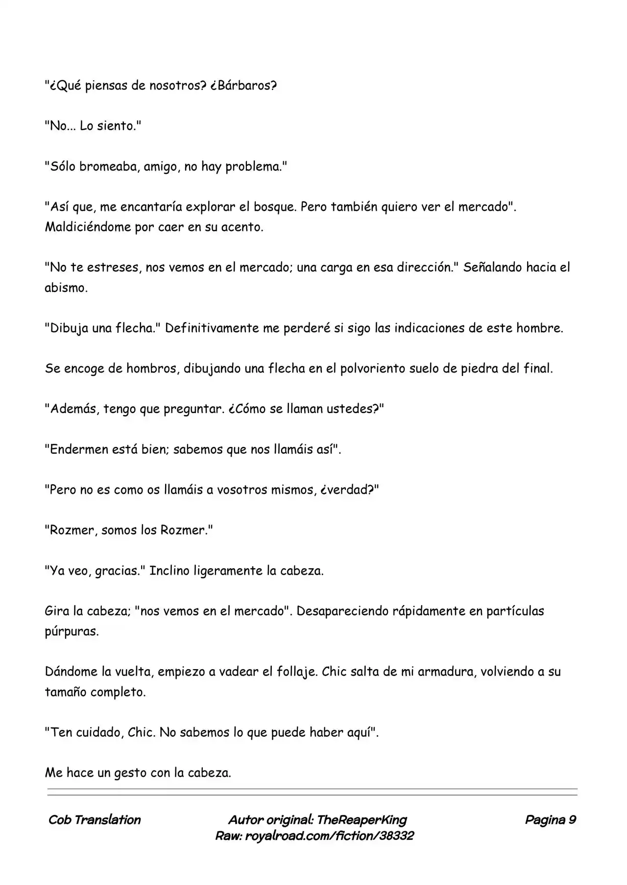 Realidad De Minecraft (Novela) - Capítulo 137 - Página 9 - LectorTMOo