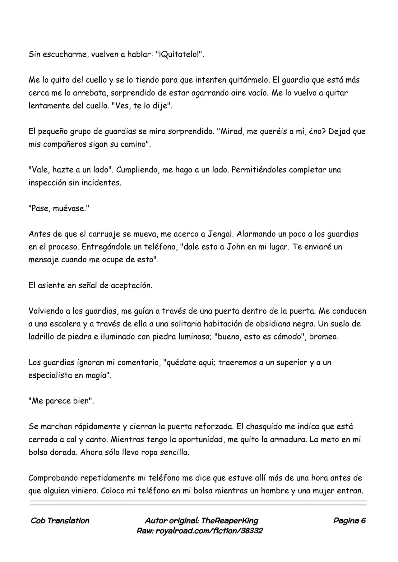 Realidad De Minecraft (Novela) - Capítulo 154 - Página 6 - LectorTMOo