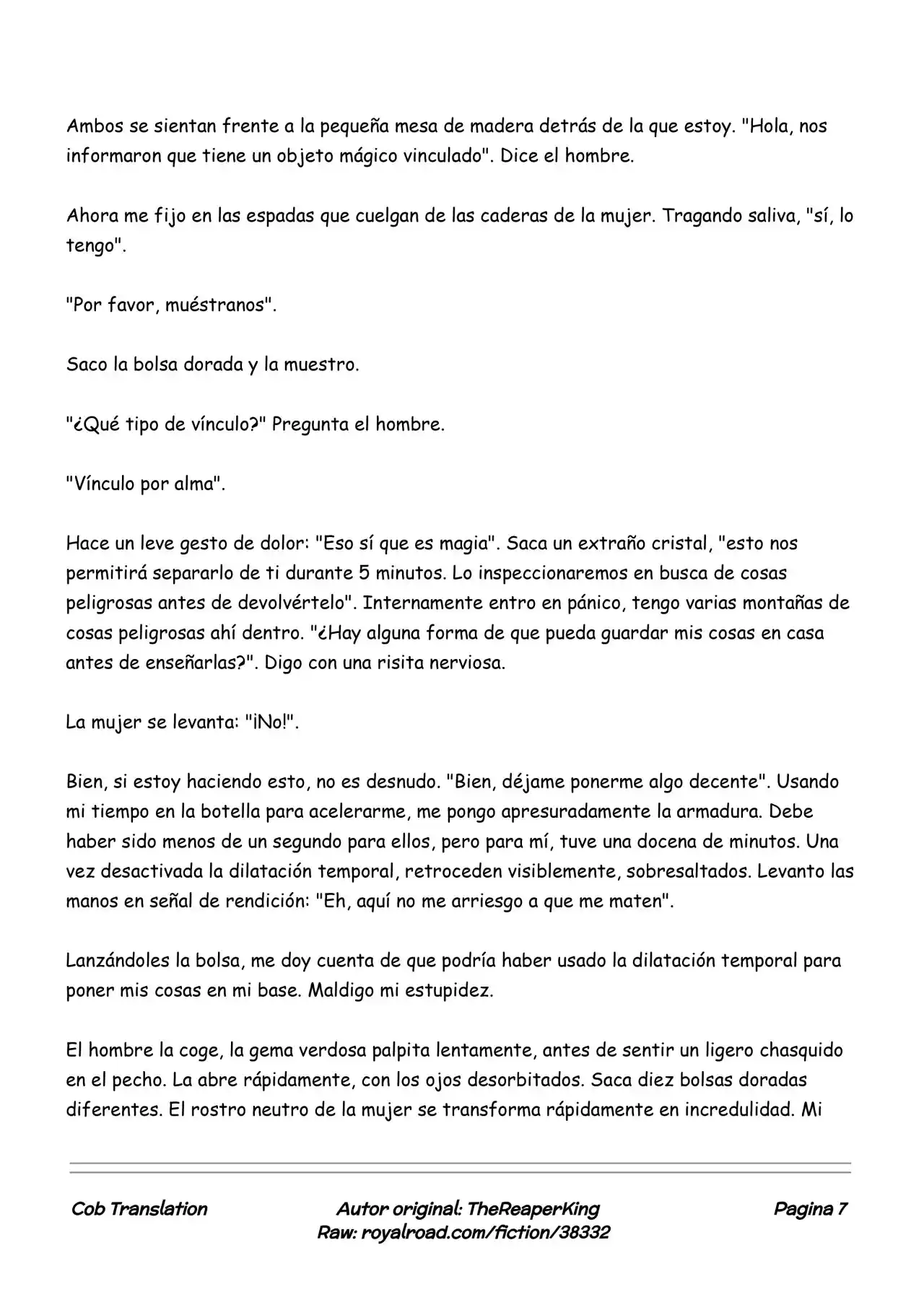 Realidad De Minecraft (Novela) - Capítulo 154 - Página 7 - LectorTMOo