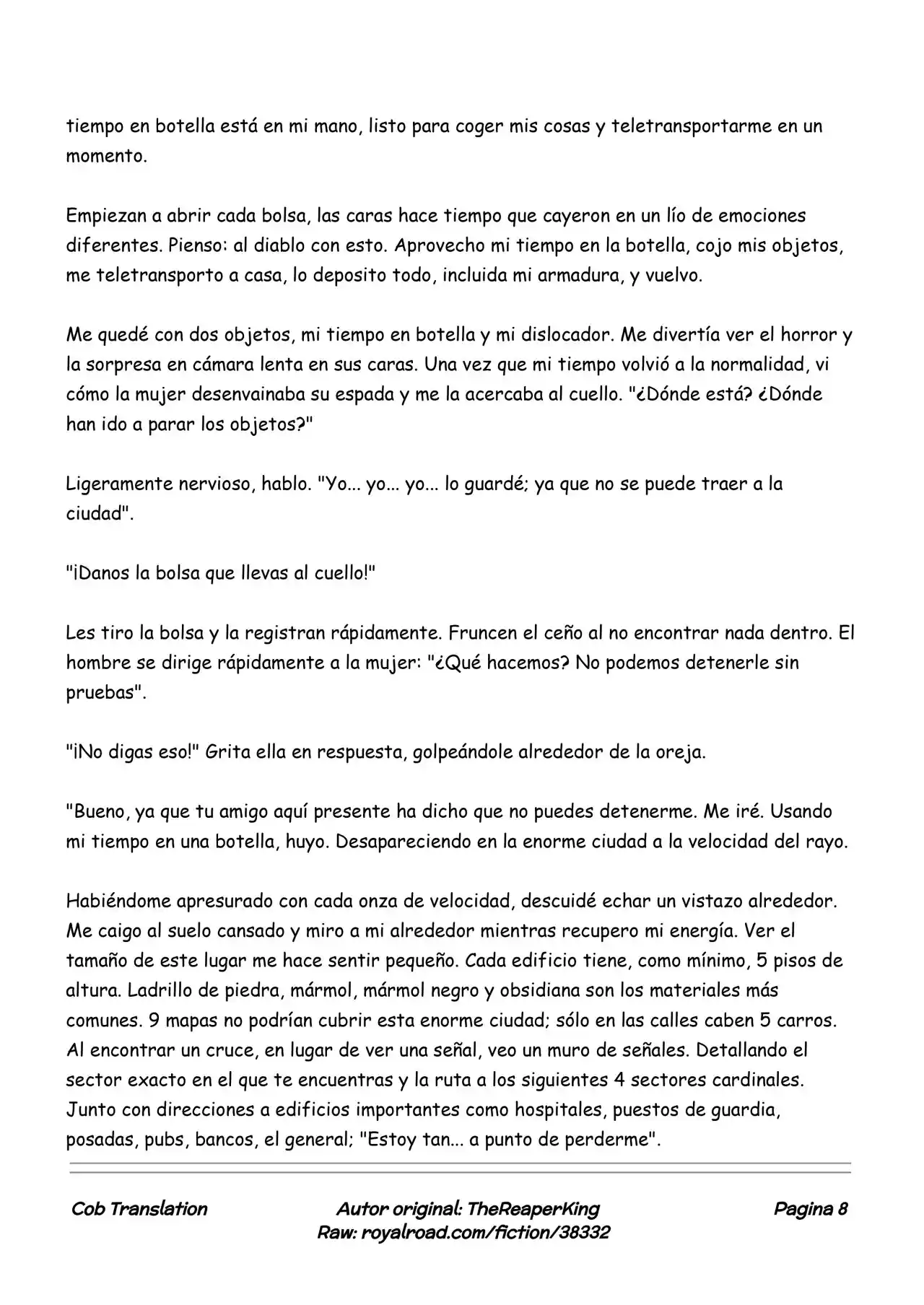 Realidad De Minecraft (Novela) - Capítulo 154 - Página 8 - LectorTMOo