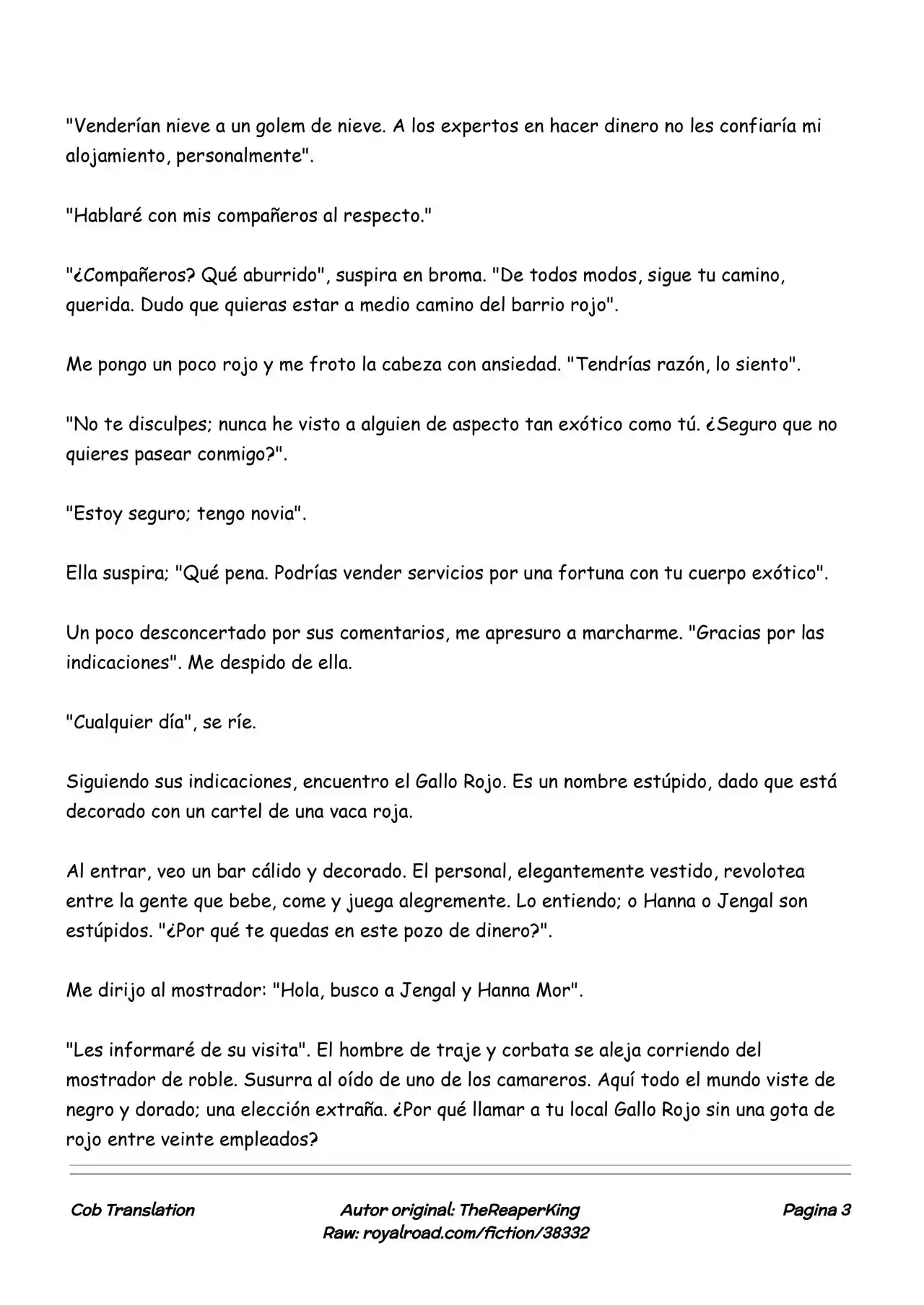 Realidad De Minecraft (Novela) - Capítulo 155 - Página 3 - LectorTMOo