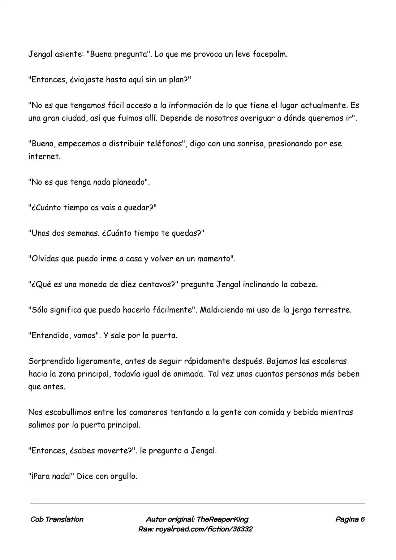 Realidad De Minecraft (Novela) - Capítulo 155 - Página 6 - LectorTMOo