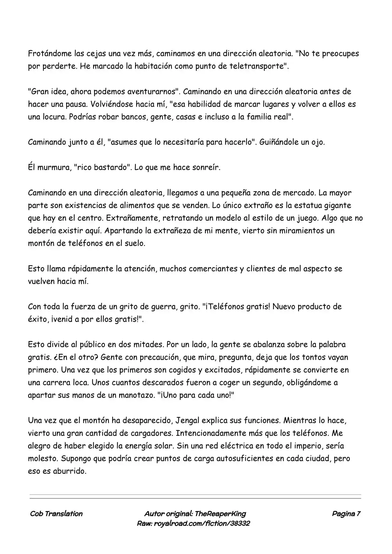Realidad De Minecraft (Novela) - Capítulo 155 - Página 7 - LectorTMOo