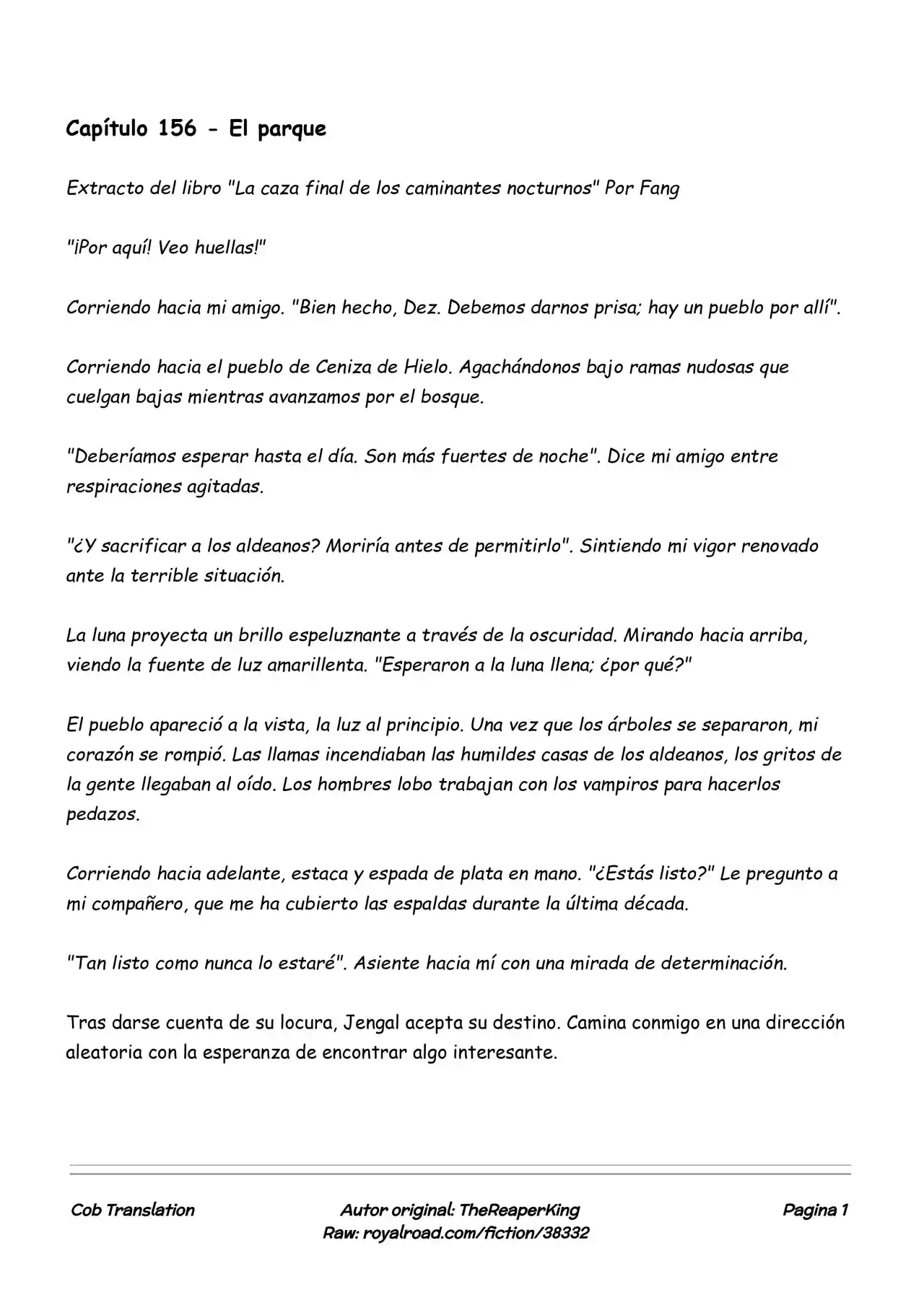 Realidad De Minecraft (Novela) - Capítulo 156 - Página 1 - LectorTMOo