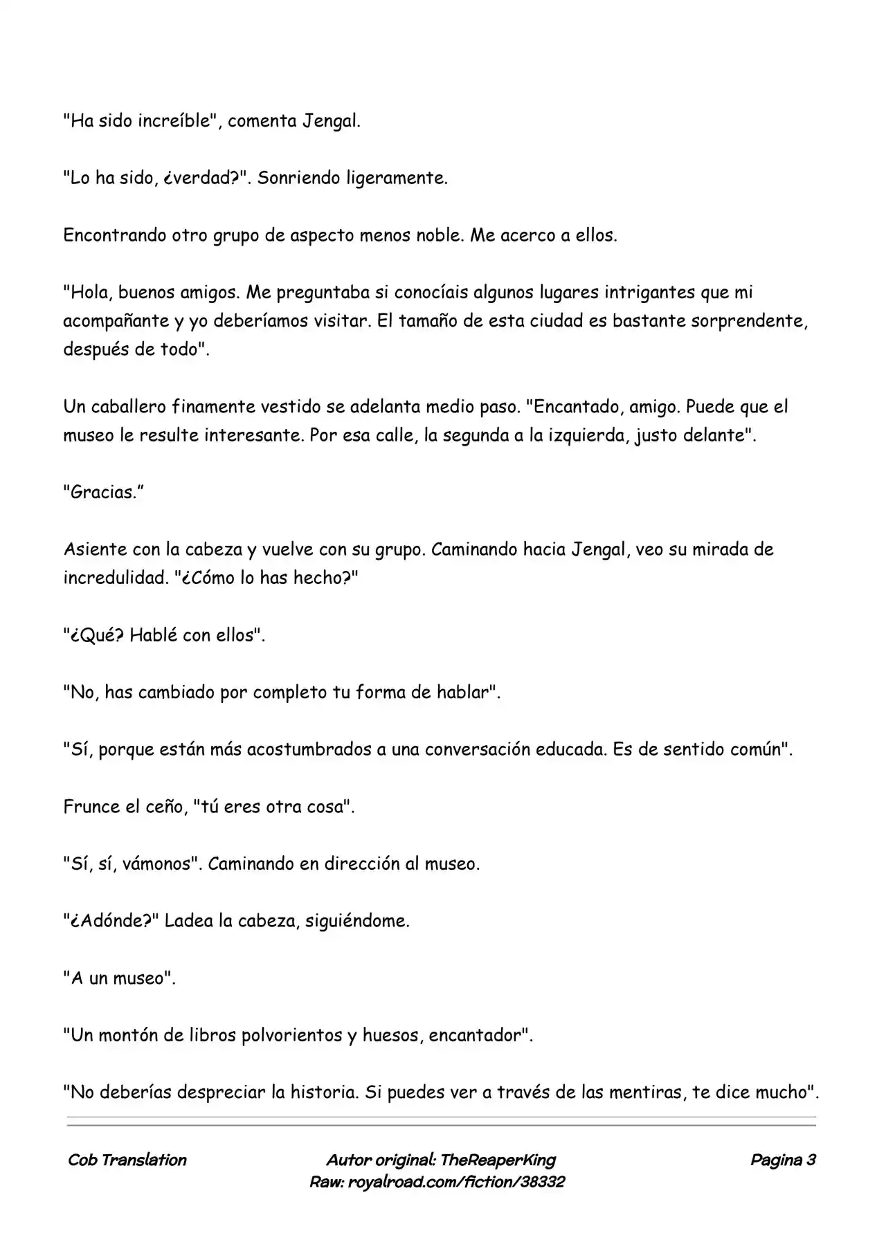 Realidad De Minecraft (Novela) - Capítulo 157 - Página 3 - LectorTMOo