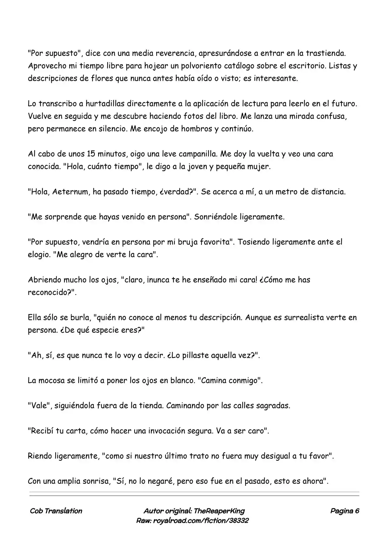 Realidad De Minecraft (Novela) - Capítulo 160 - Página 6 - LectorTMOo