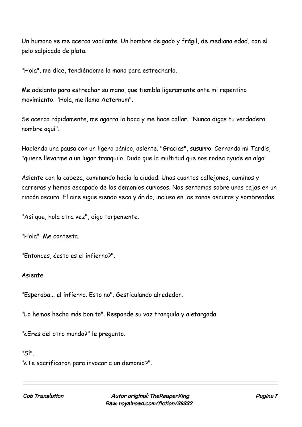 Realidad De Minecraft (Novela) - Capítulo 161 - Página 7 - LectorTMOo