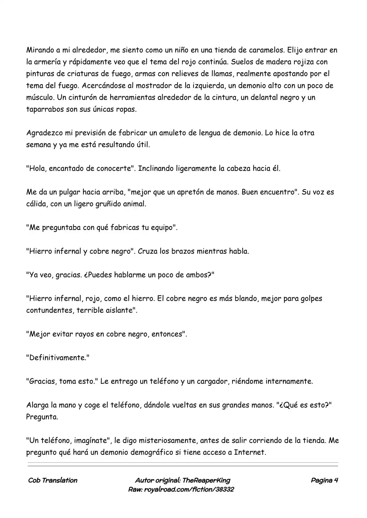 Realidad De Minecraft (Novela) - Capítulo 162 - Página 4 - LectorTMOo
