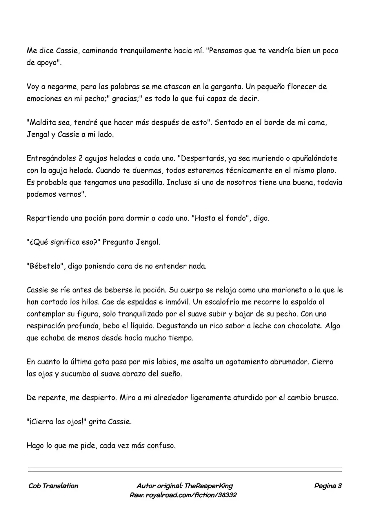 Realidad De Minecraft (Novela) - Capítulo 163 - Página 3 - LectorTMOo