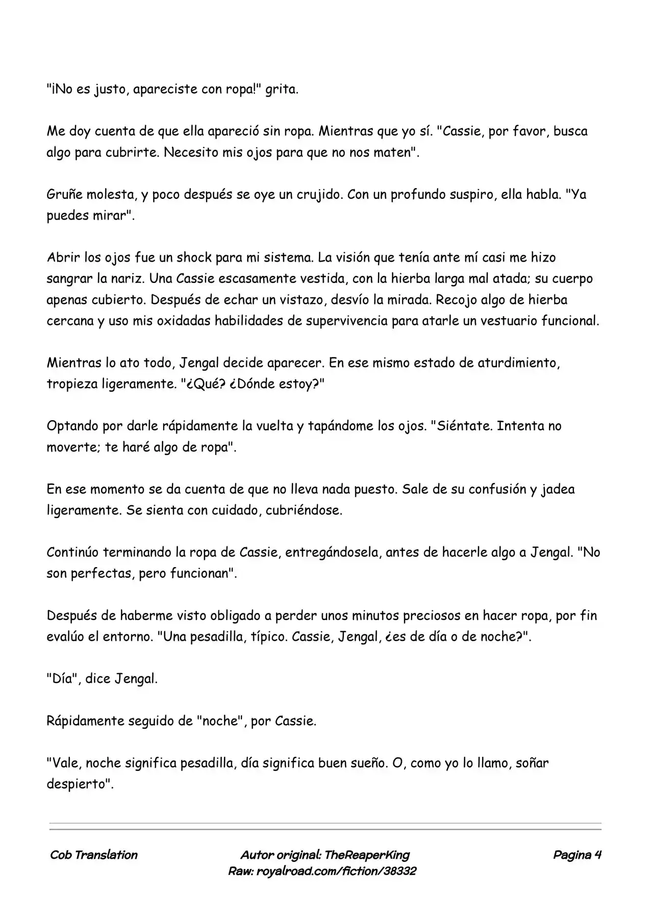 Realidad De Minecraft (Novela) - Capítulo 163 - Página 4 - LectorTMOo