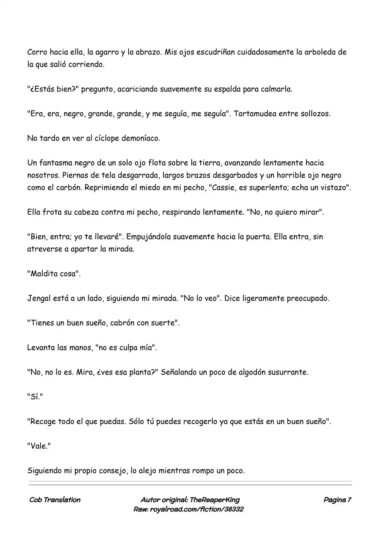 Realidad De Minecraft (Novela) - Capítulo 163 - Página 7 - LectorTMOo
