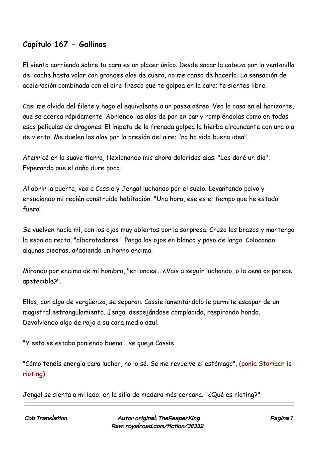 Realidad De Minecraft (Novela) - Capítulo 167 - Página 1 - LectorTMOo
