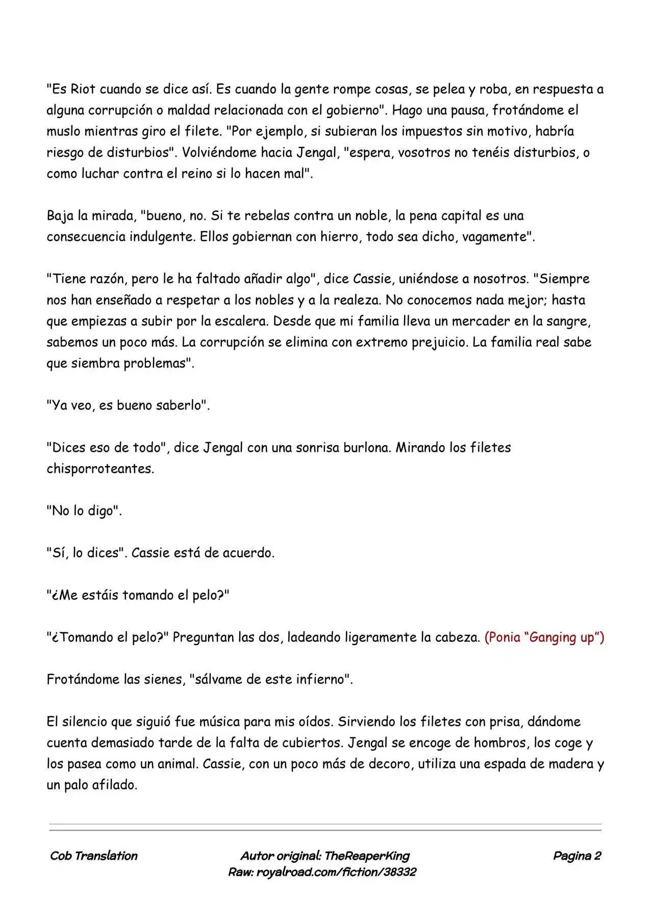 Realidad De Minecraft (Novela) - Capítulo 167 - Página 2 - LectorTMOo