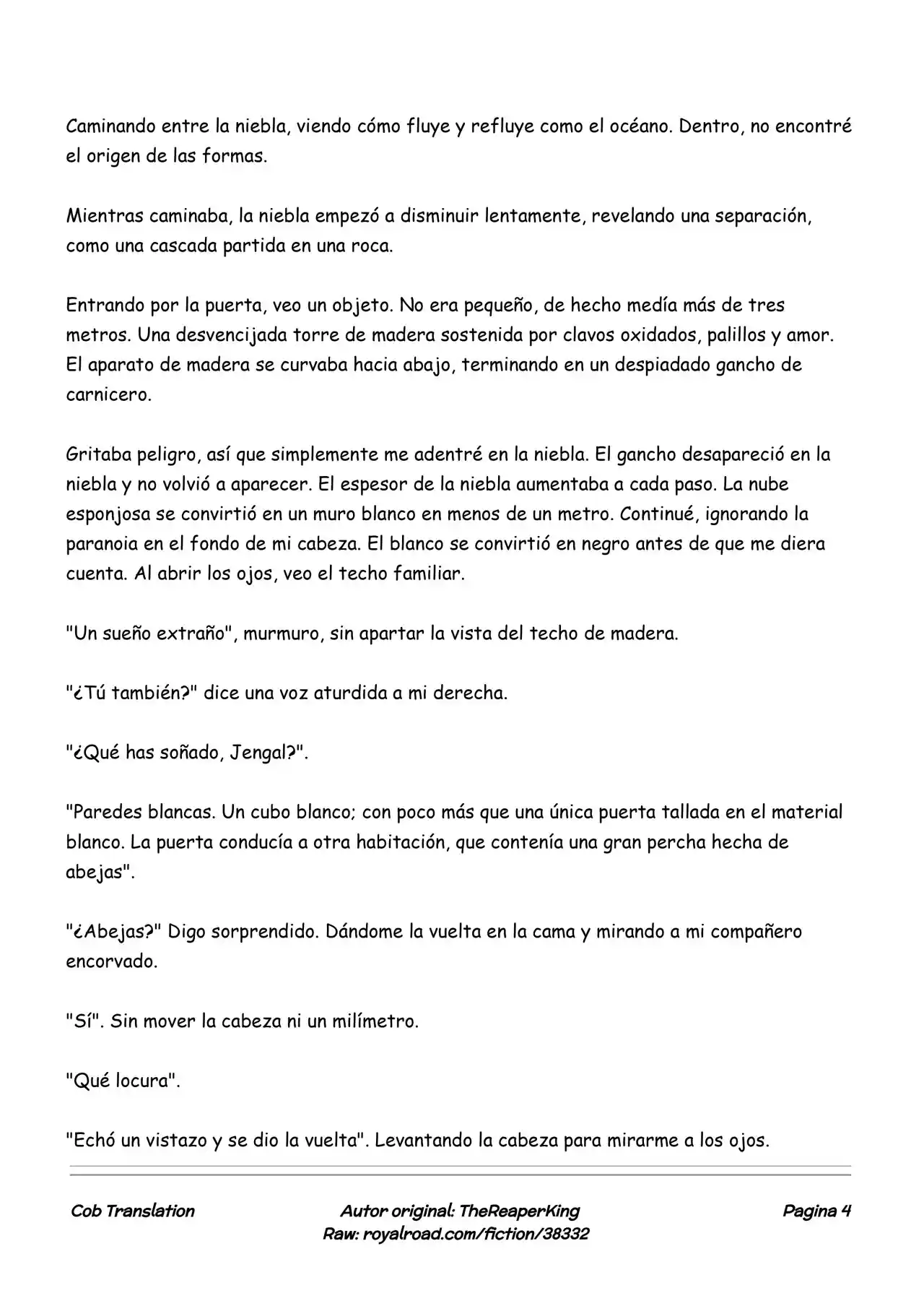 Realidad De Minecraft (Novela) - Capítulo 167 - Página 4 - LectorTMOo
