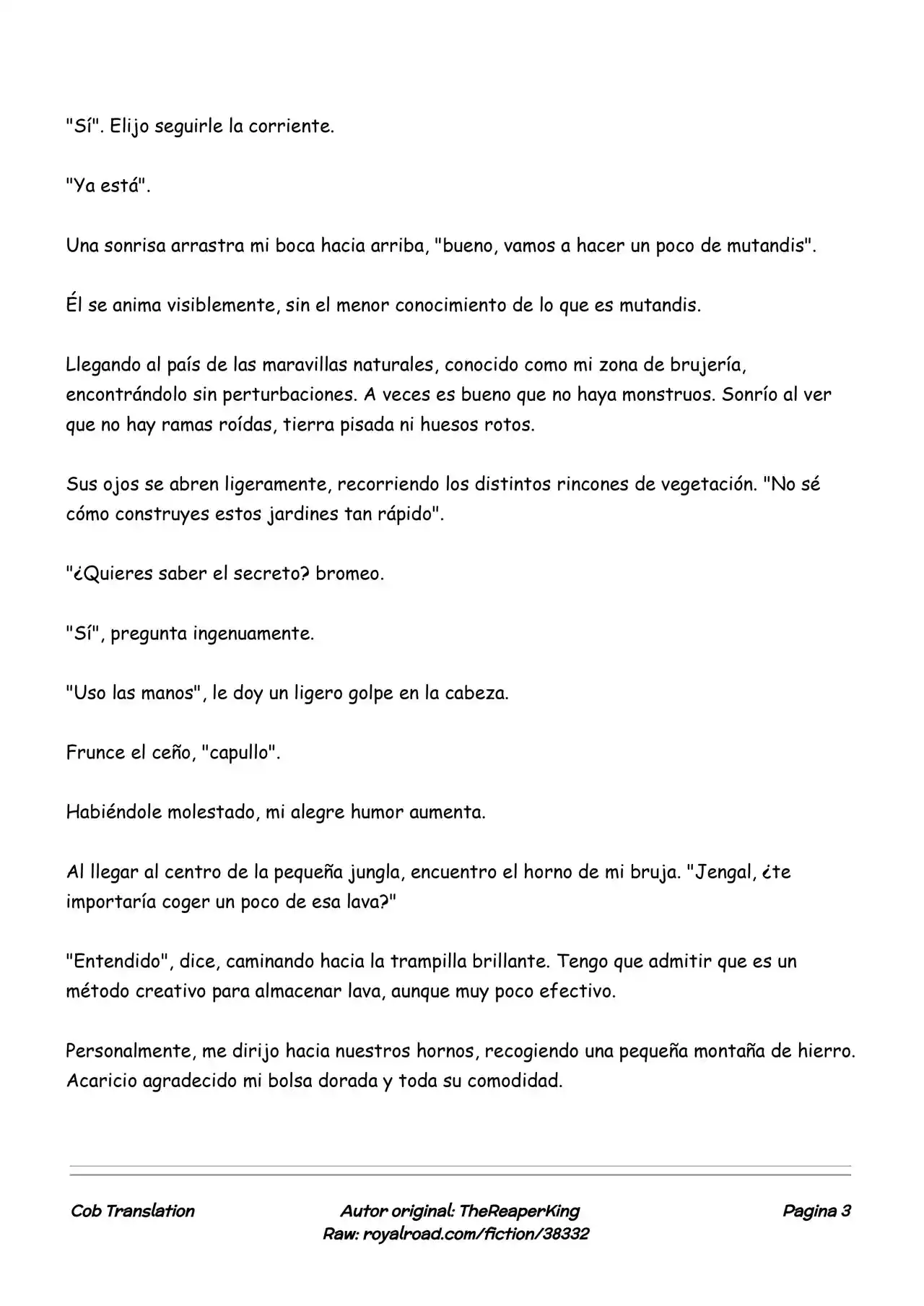 Realidad De Minecraft (Novela) - Capítulo 168 - Página 3 - LectorTMOo