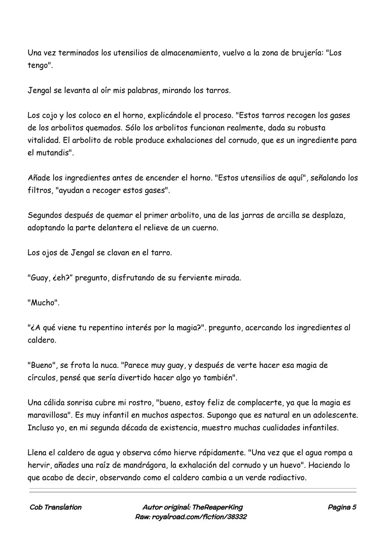 Realidad De Minecraft (Novela) - Capítulo 168 - Página 5 - LectorTMOo