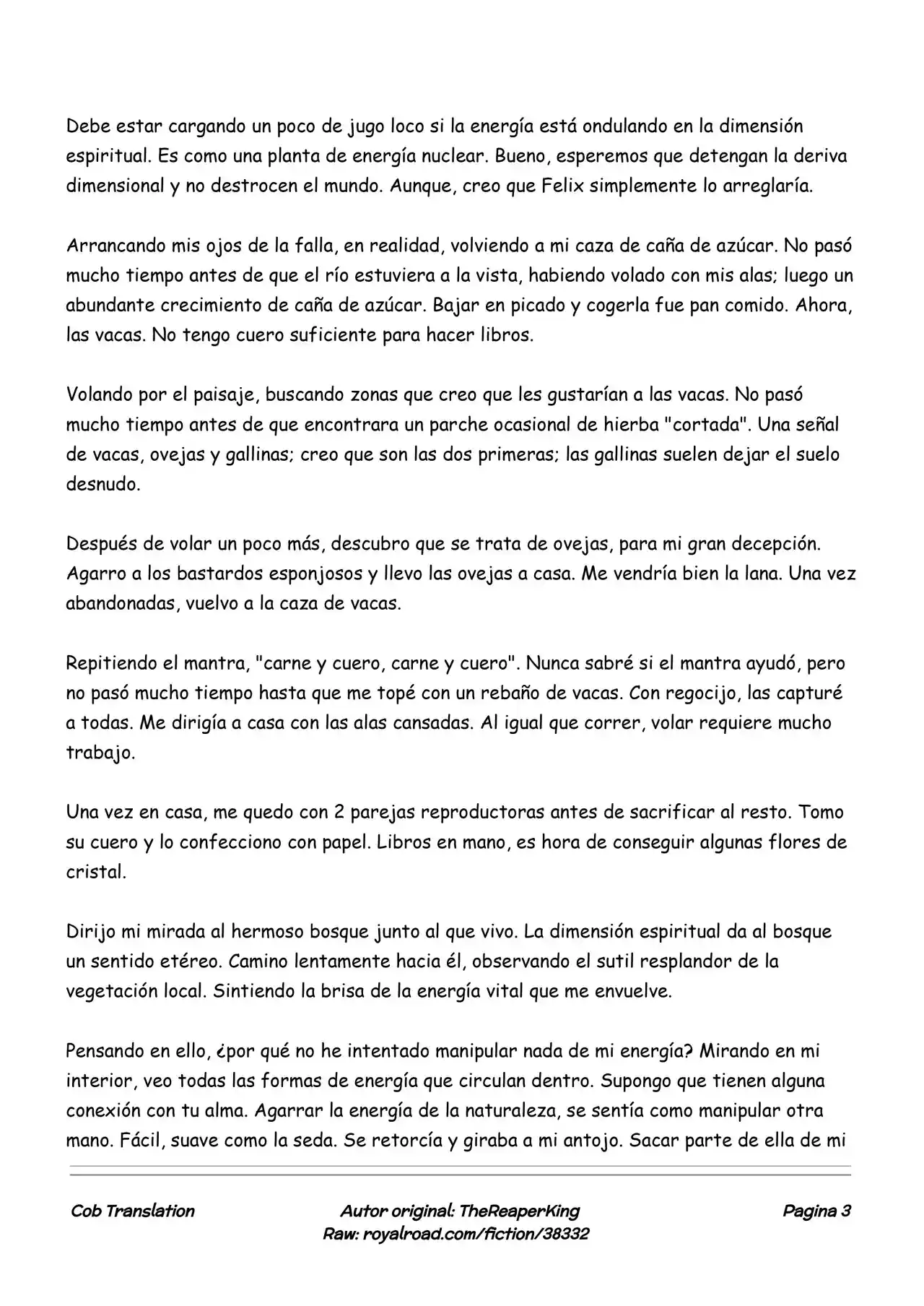 Realidad De Minecraft (Novela) - Capítulo 169 - Página 3 - LectorTMOo
