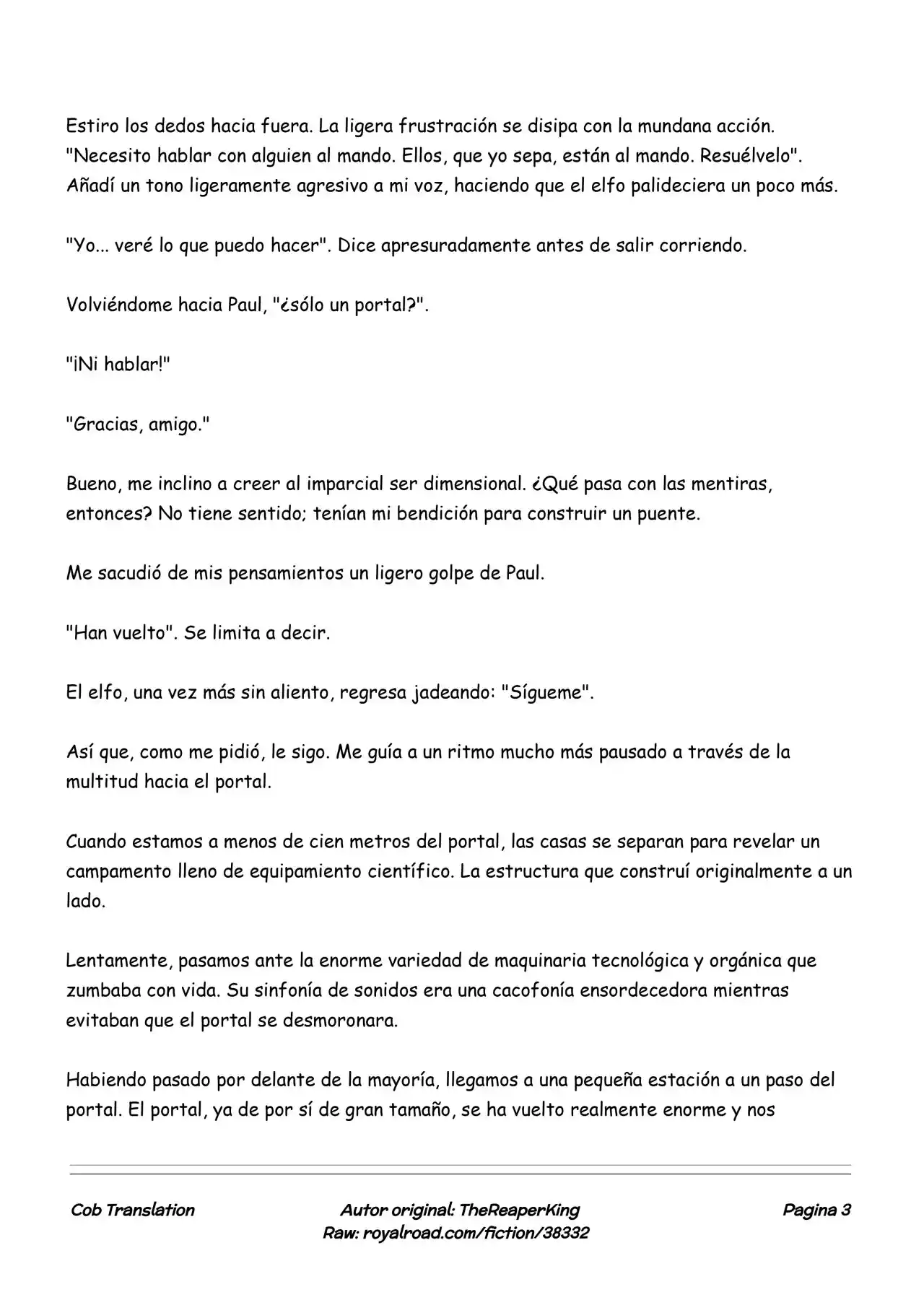 Realidad De Minecraft (Novela) - Capítulo 171 - Página 3 - LectorTMOo