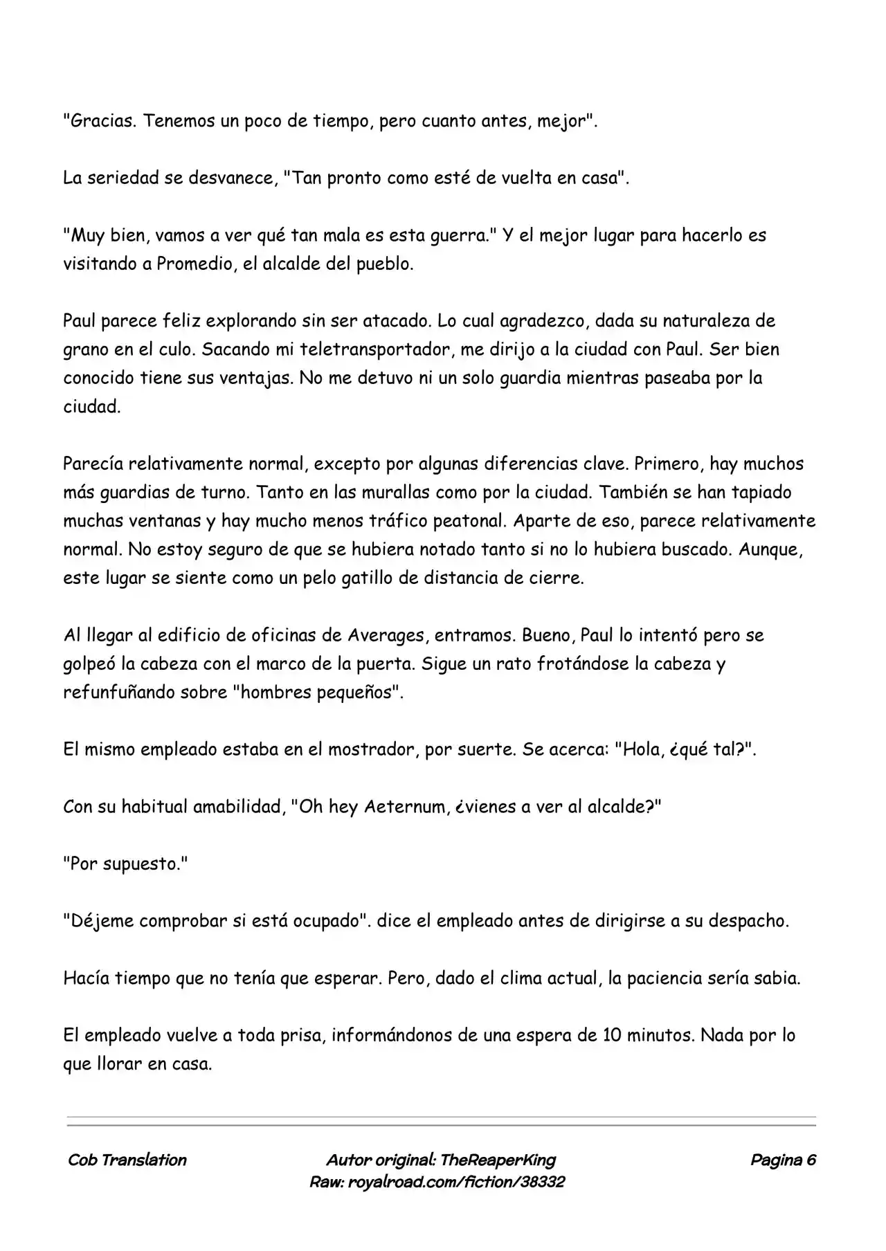 Realidad De Minecraft (Novela) - Capítulo 171 - Página 6 - LectorTMOo