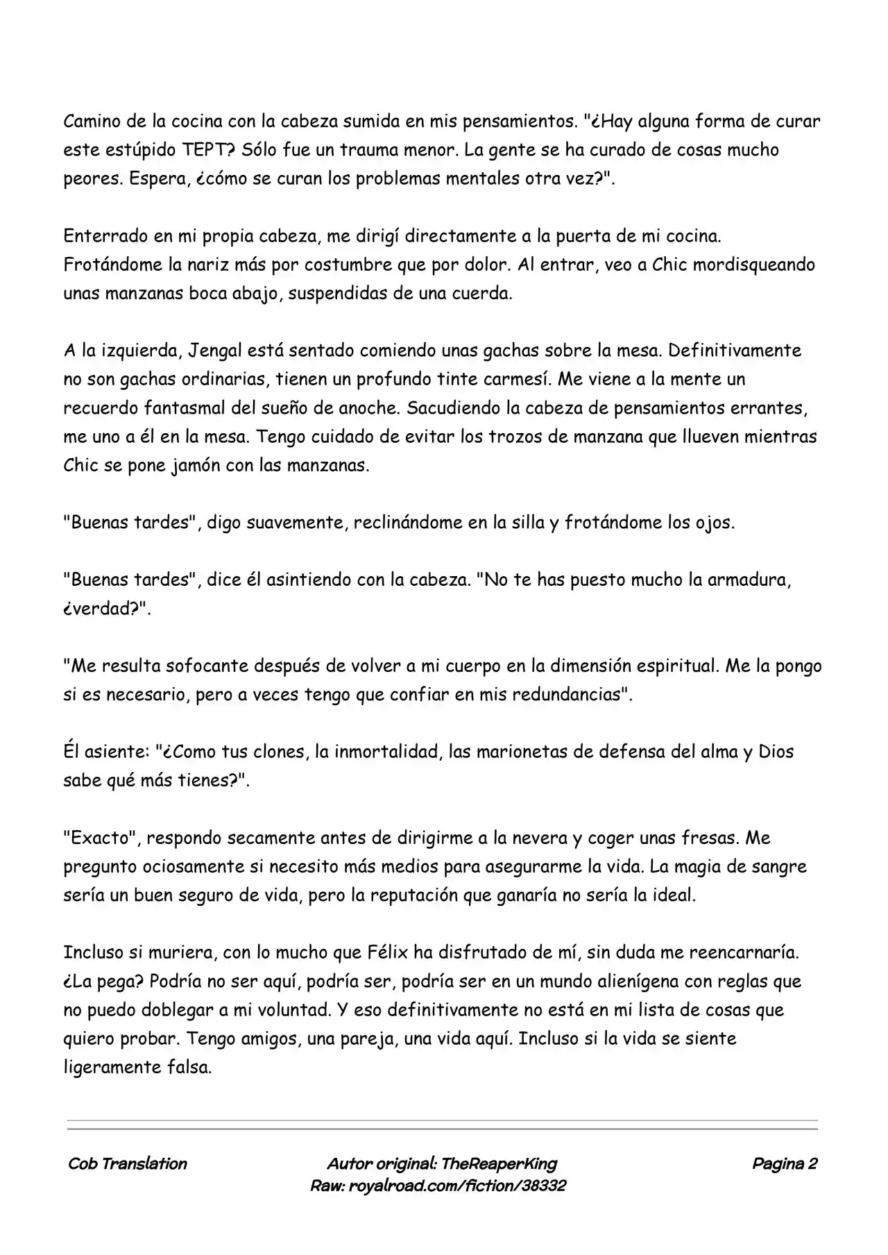 Realidad De Minecraft (Novela) - Capítulo 173 - Página 2 - LectorTMOo