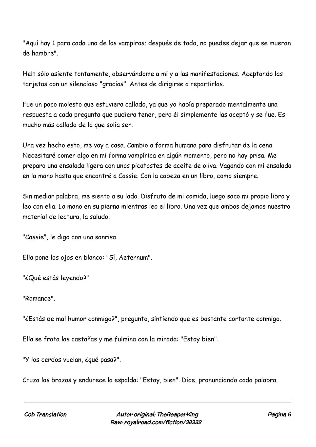 Realidad De Minecraft (Novela) - Capítulo 176 - Página 6 - LectorTMOo