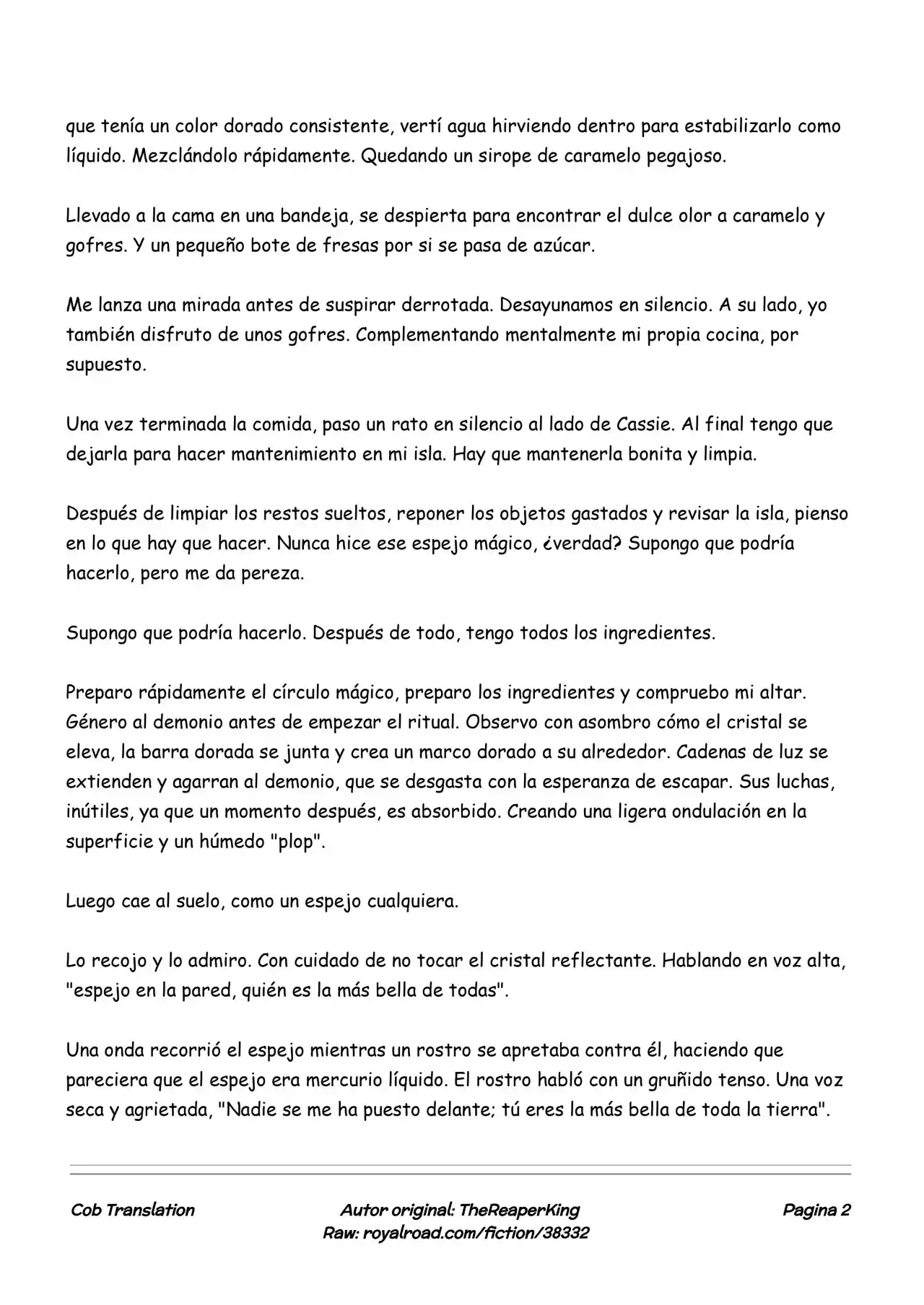 Realidad De Minecraft (Novela) - Capítulo 177 - Página 2 - LectorTMOo