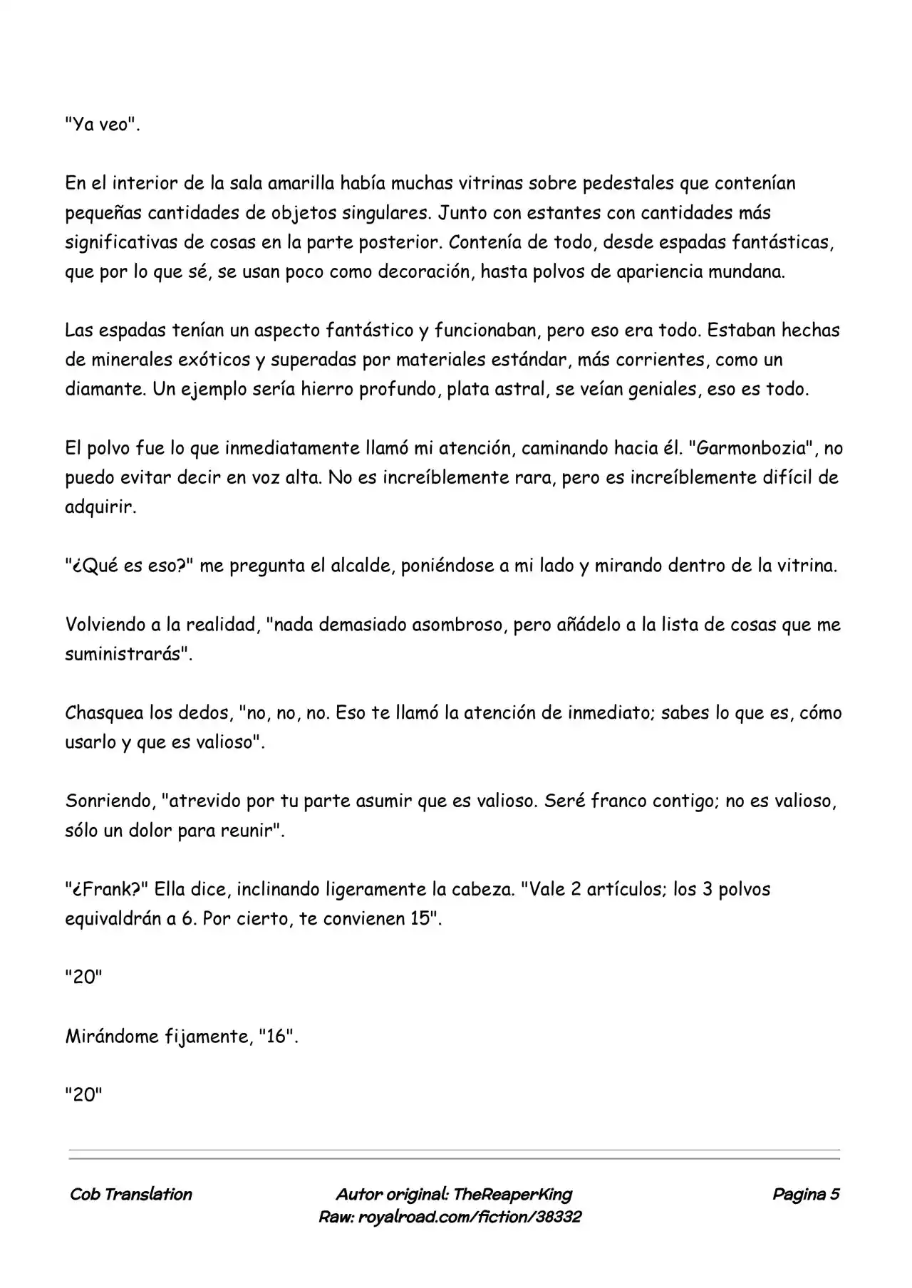 Realidad De Minecraft (Novela) - Capítulo 178 - Página 5 - LectorTMOo