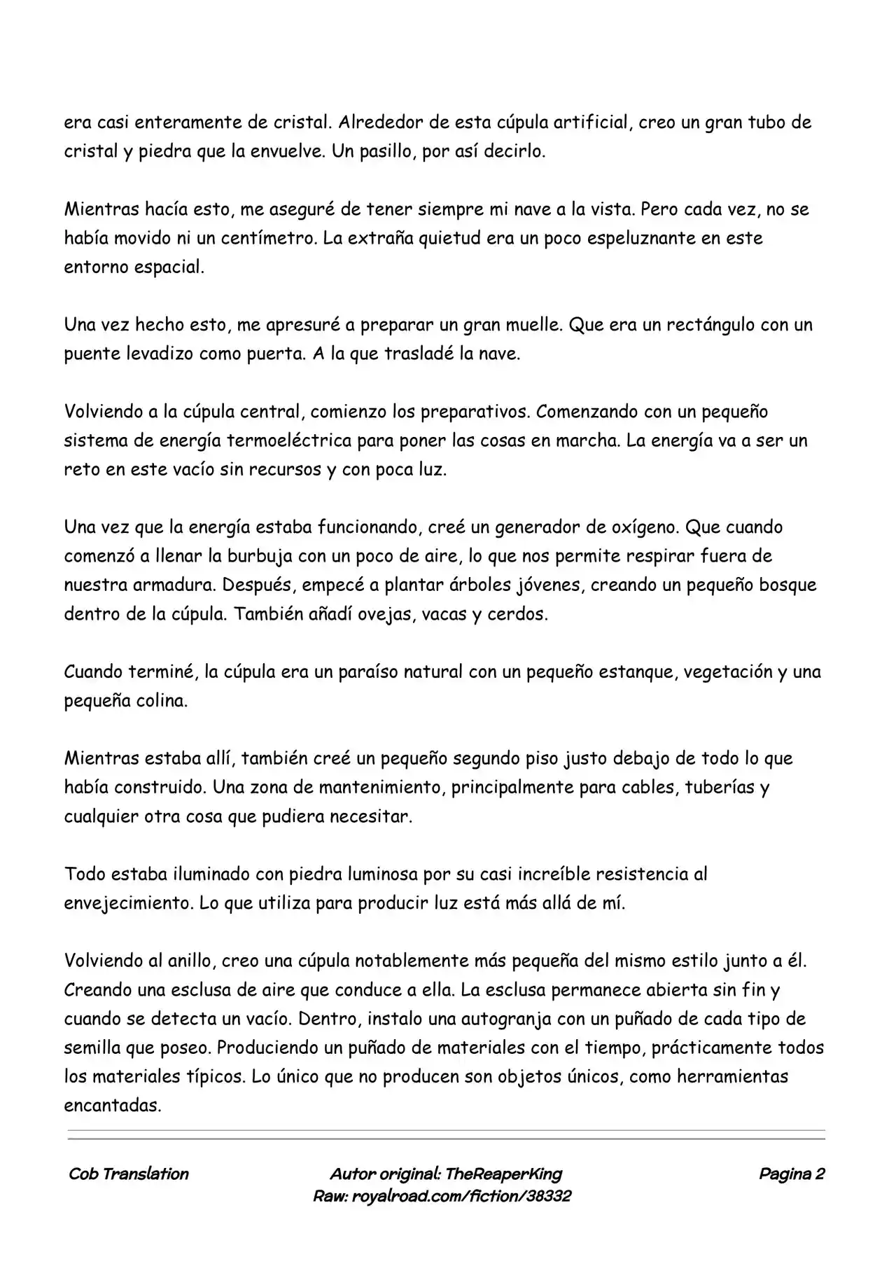 Realidad De Minecraft (Novela) - Capítulo 180 - Página 2 - LectorTMOo