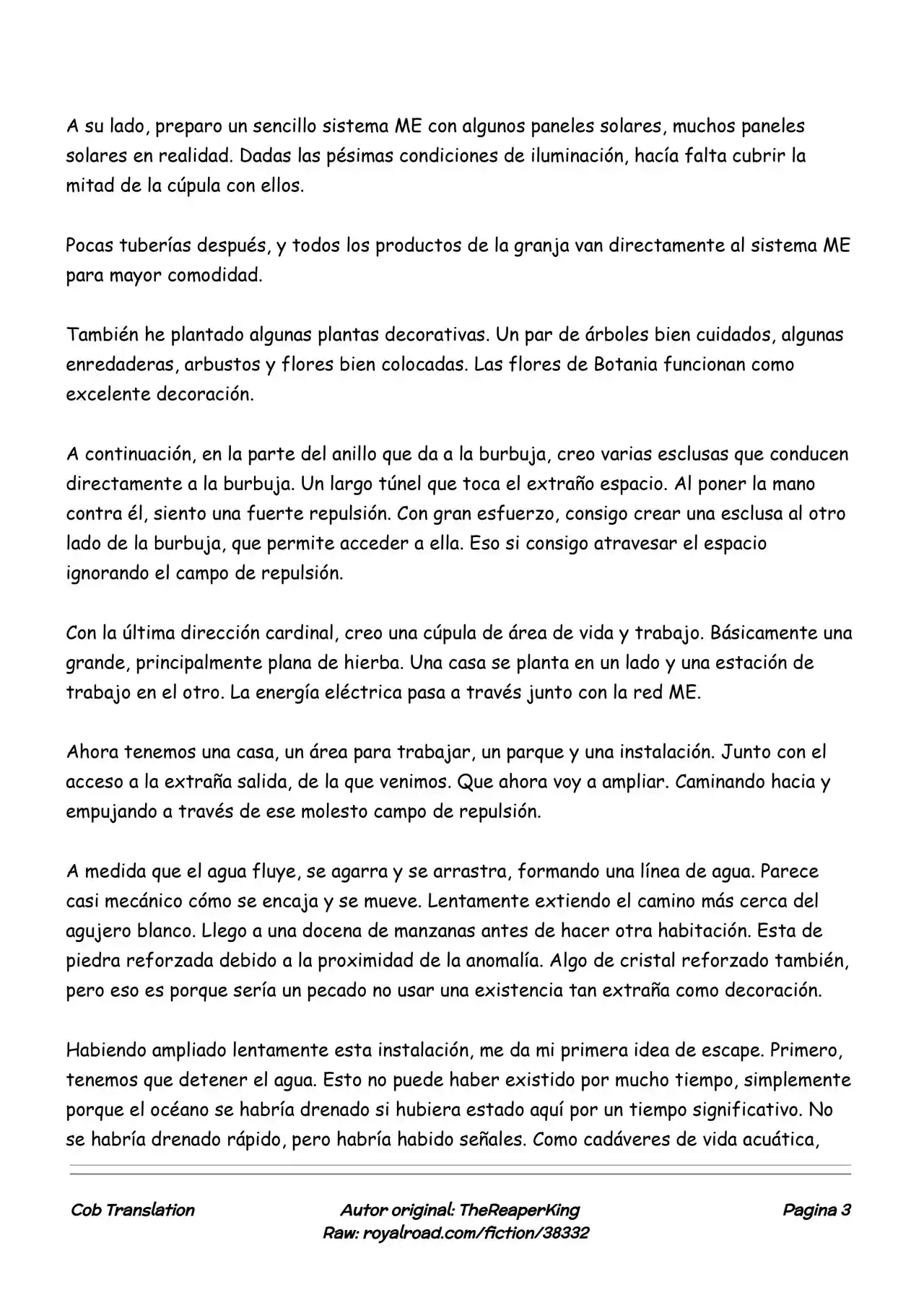 Realidad De Minecraft (Novela) - Capítulo 180 - Página 3 - LectorTMOo