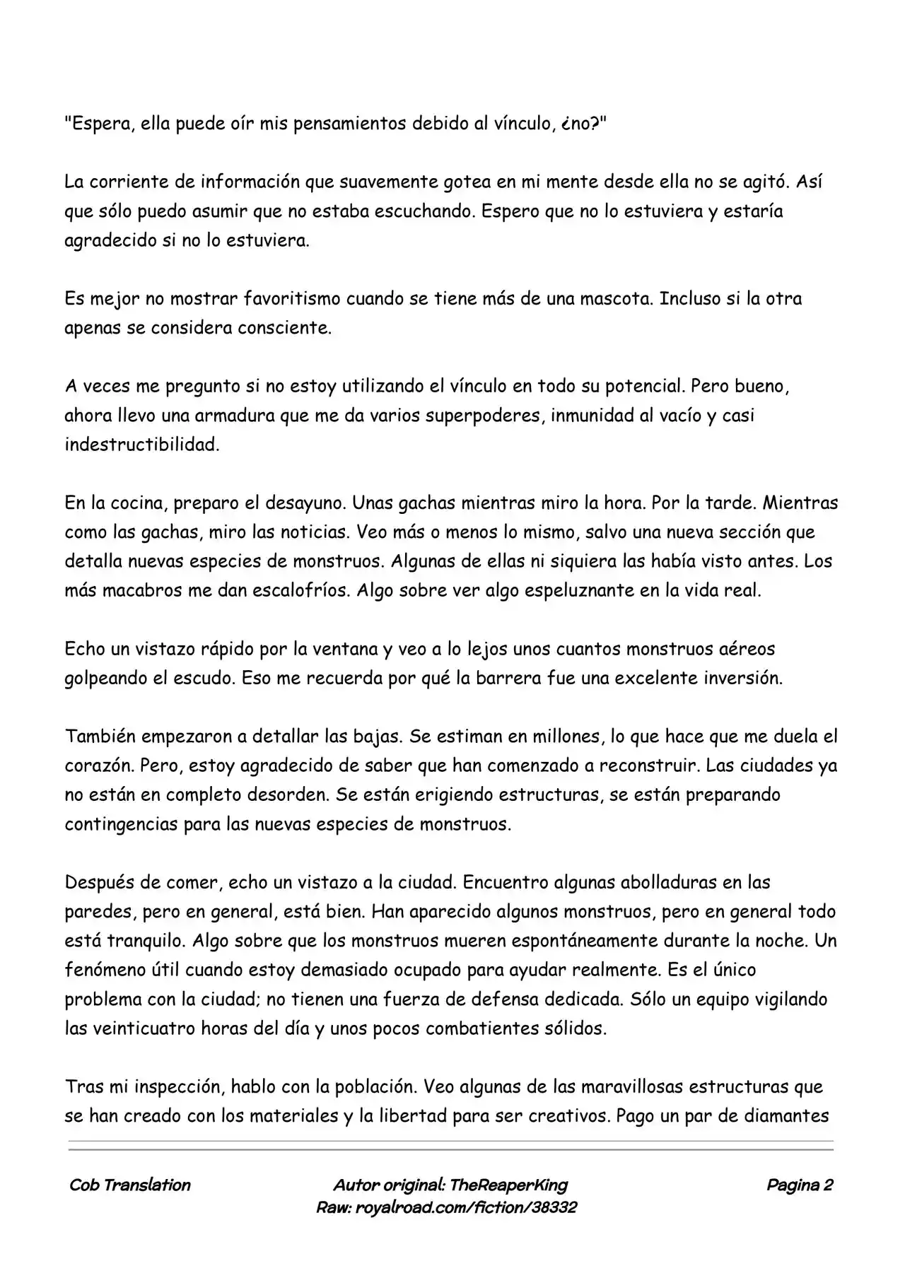 Realidad De Minecraft (Novela) - Capítulo 181 - Página 2 - LectorTMOo
