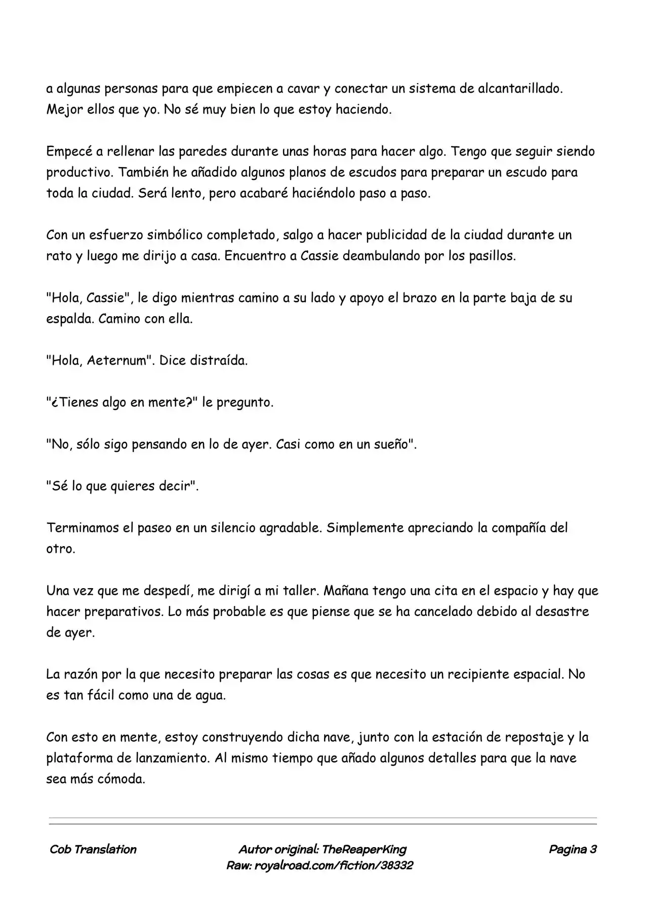 Realidad De Minecraft (Novela) - Capítulo 181 - Página 3 - LectorTMOo