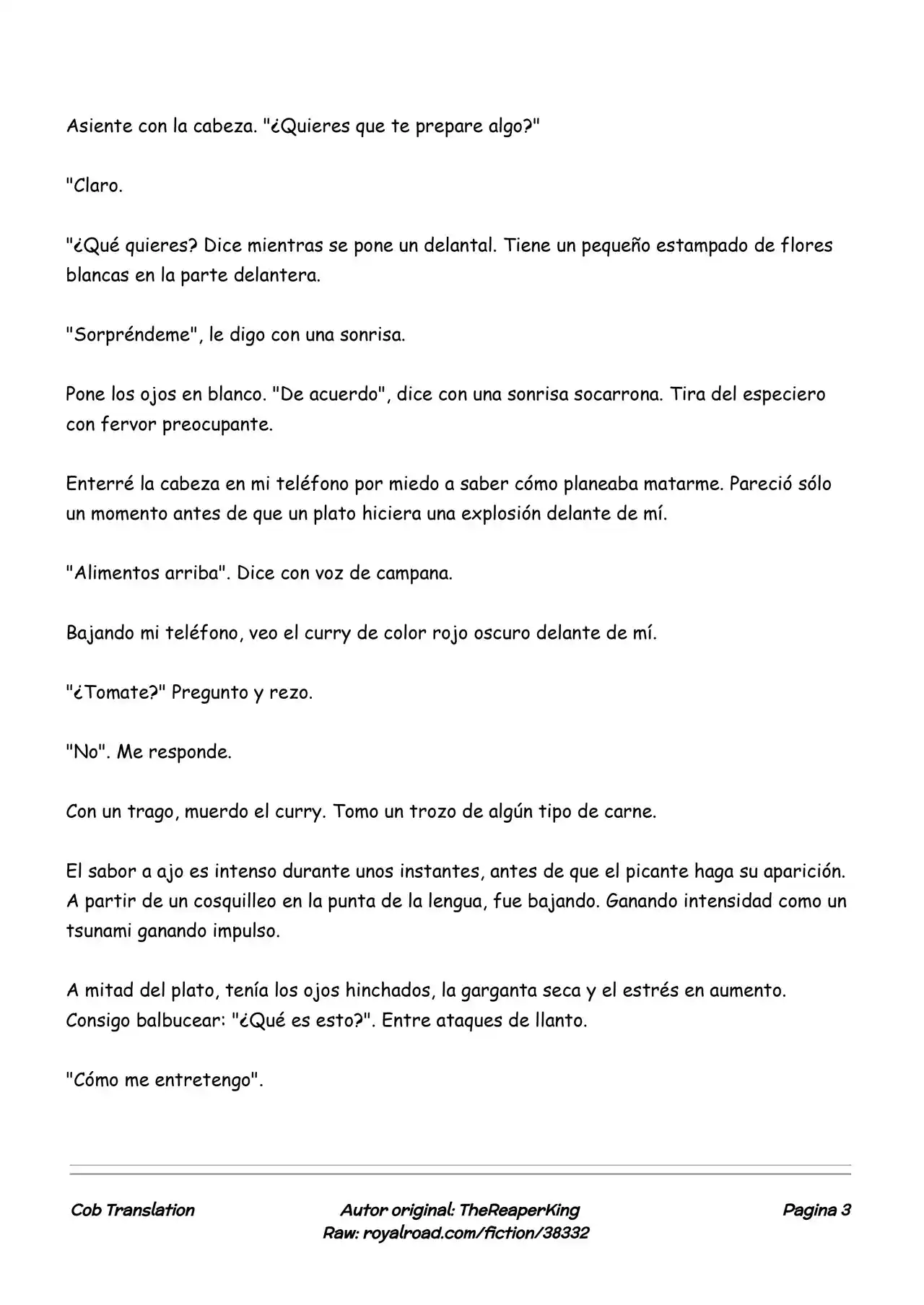 Realidad De Minecraft (Novela) - Capítulo 183 - Página 3 - LectorTMOo