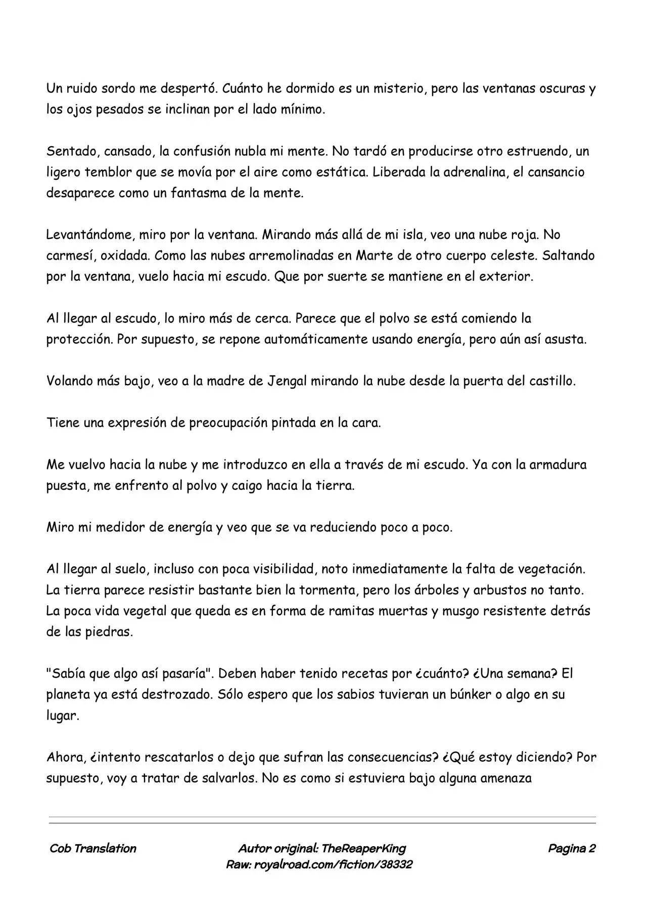 Realidad De Minecraft (Novela) - Capítulo 185 - Página 2 - LectorTMOo