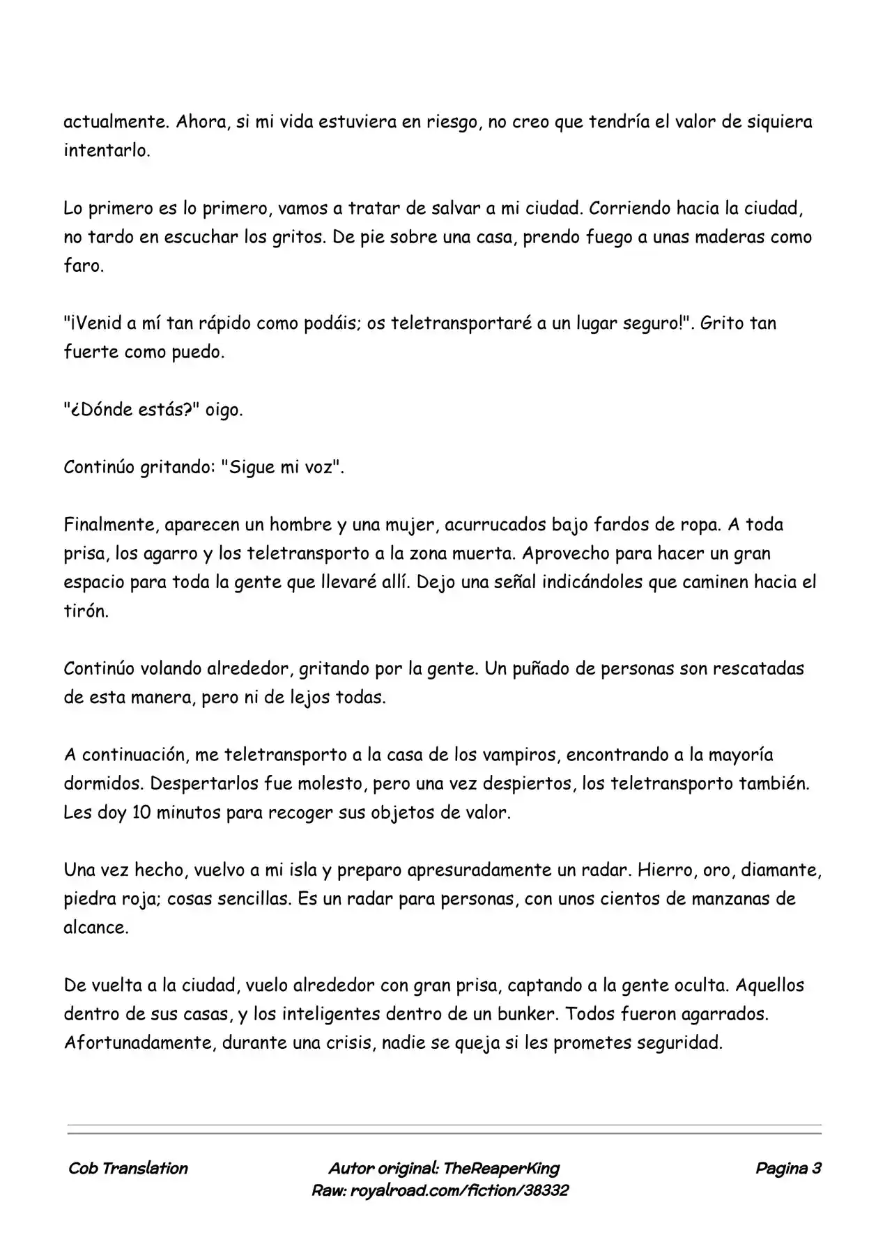 Realidad De Minecraft (Novela) - Capítulo 185 - Página 4 - LectorTMOo