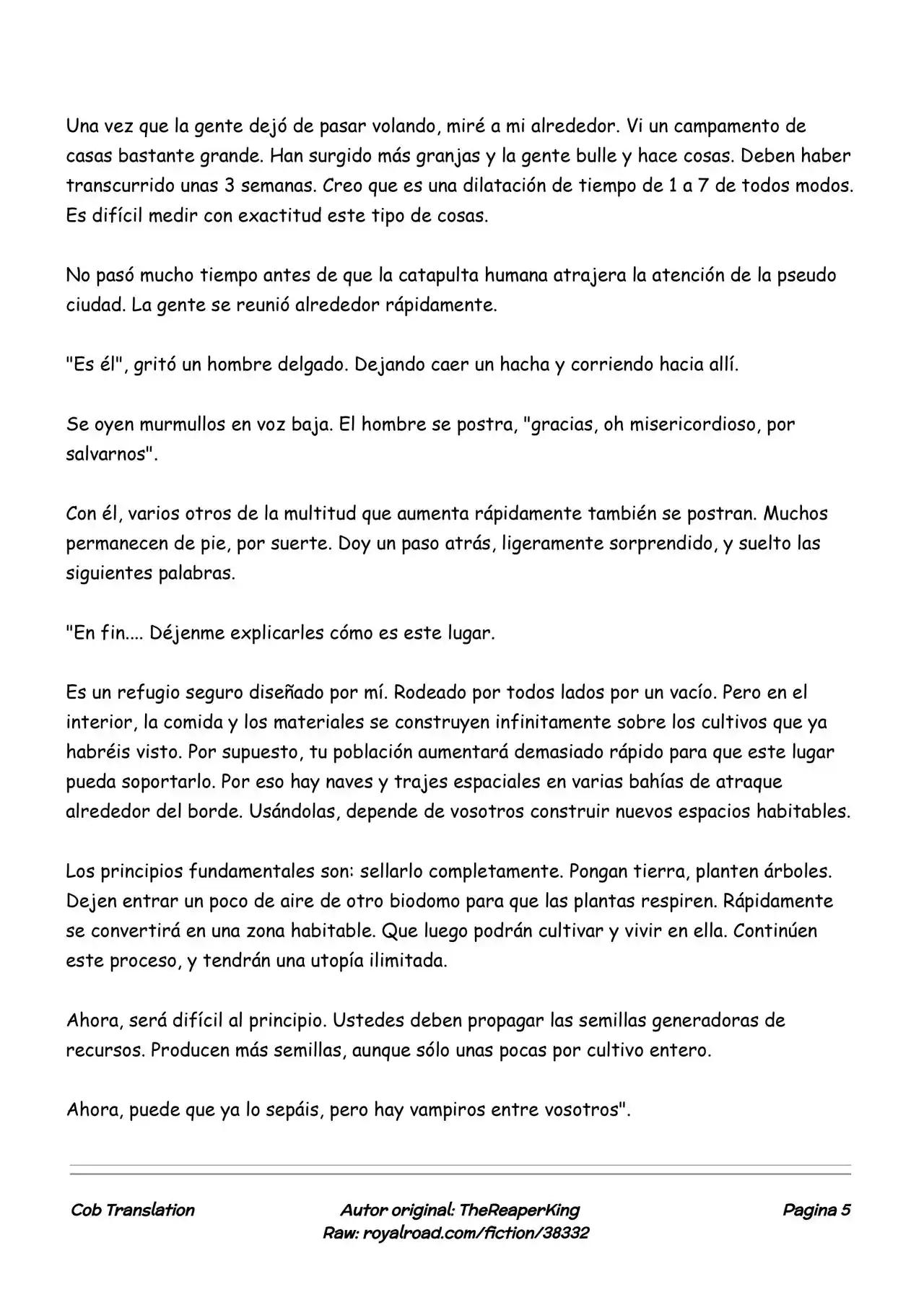 Realidad De Minecraft (Novela) - Capítulo 185 - Página 7 - LectorTMOo