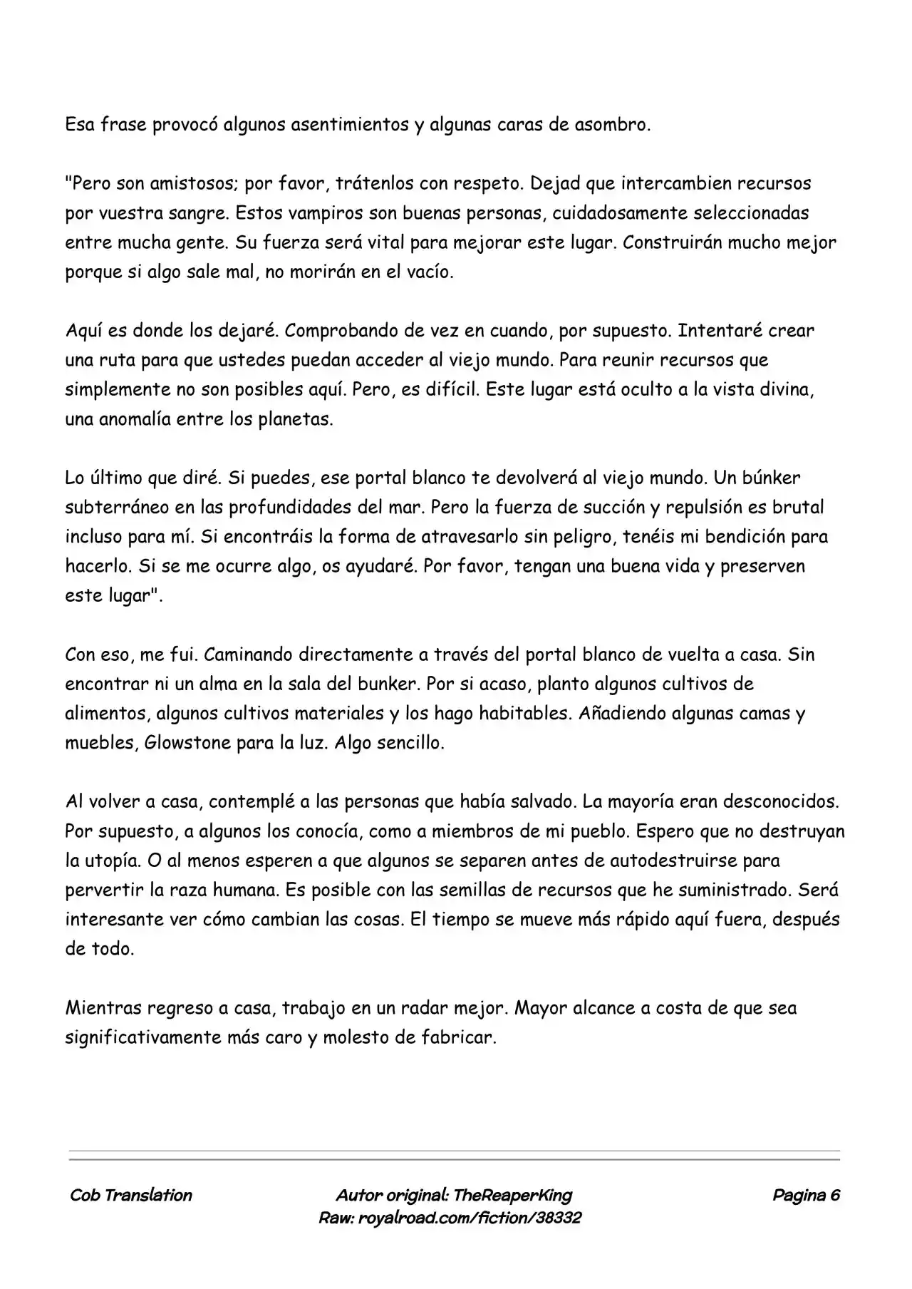 Realidad De Minecraft (Novela) - Capítulo 185 - Página 9 - LectorTMOo